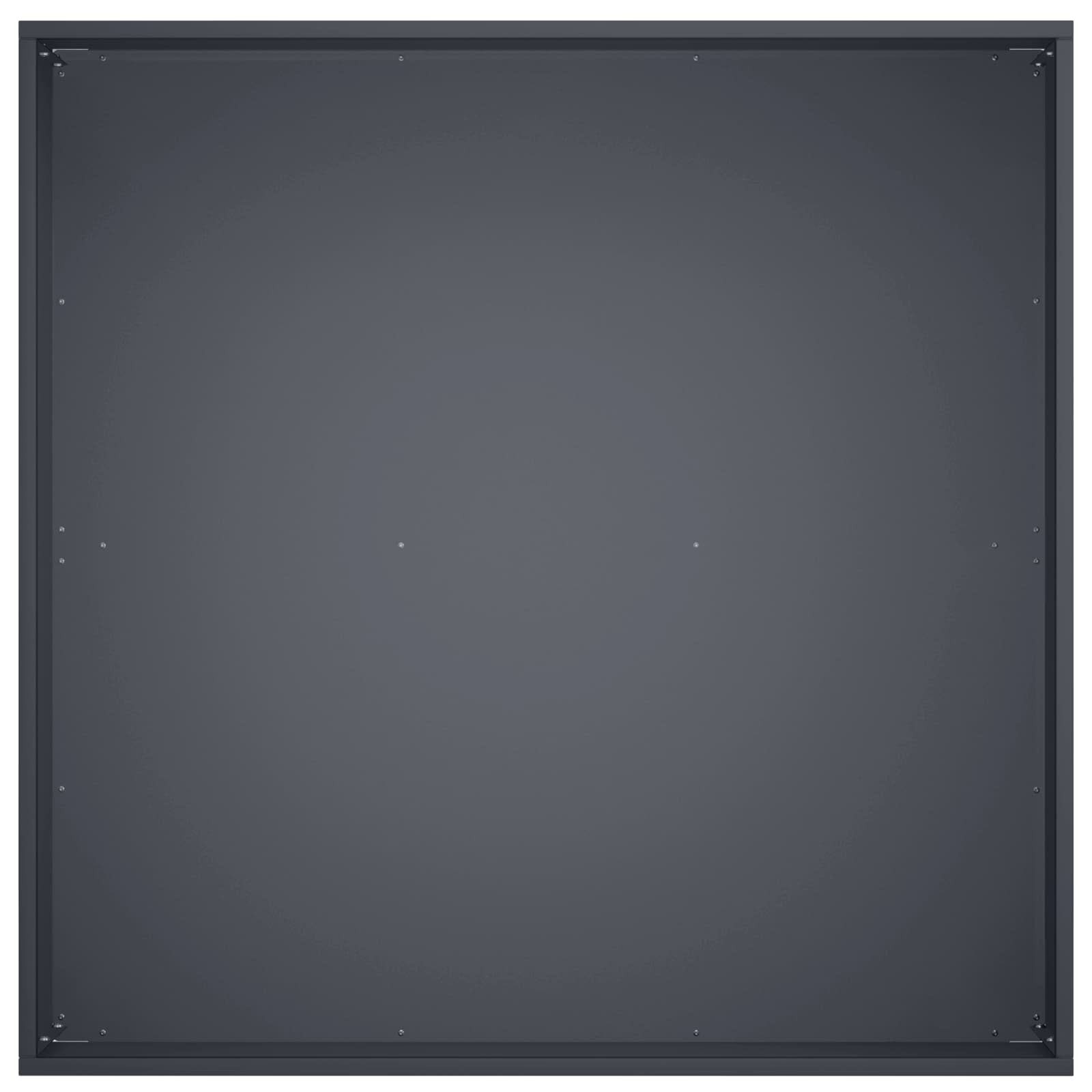 vidaXL Blumentopf Garten-Pflanzgefäß Anthrazit 60 x 60 x 20 cm (1 St) – Bild 4 von 5