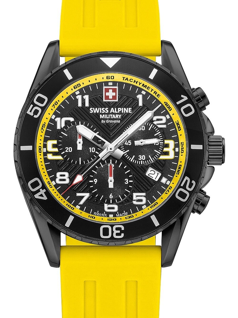 Swiss Alpine Military Chronograph Schweizer Alpen-Militärmodell 7029-9878