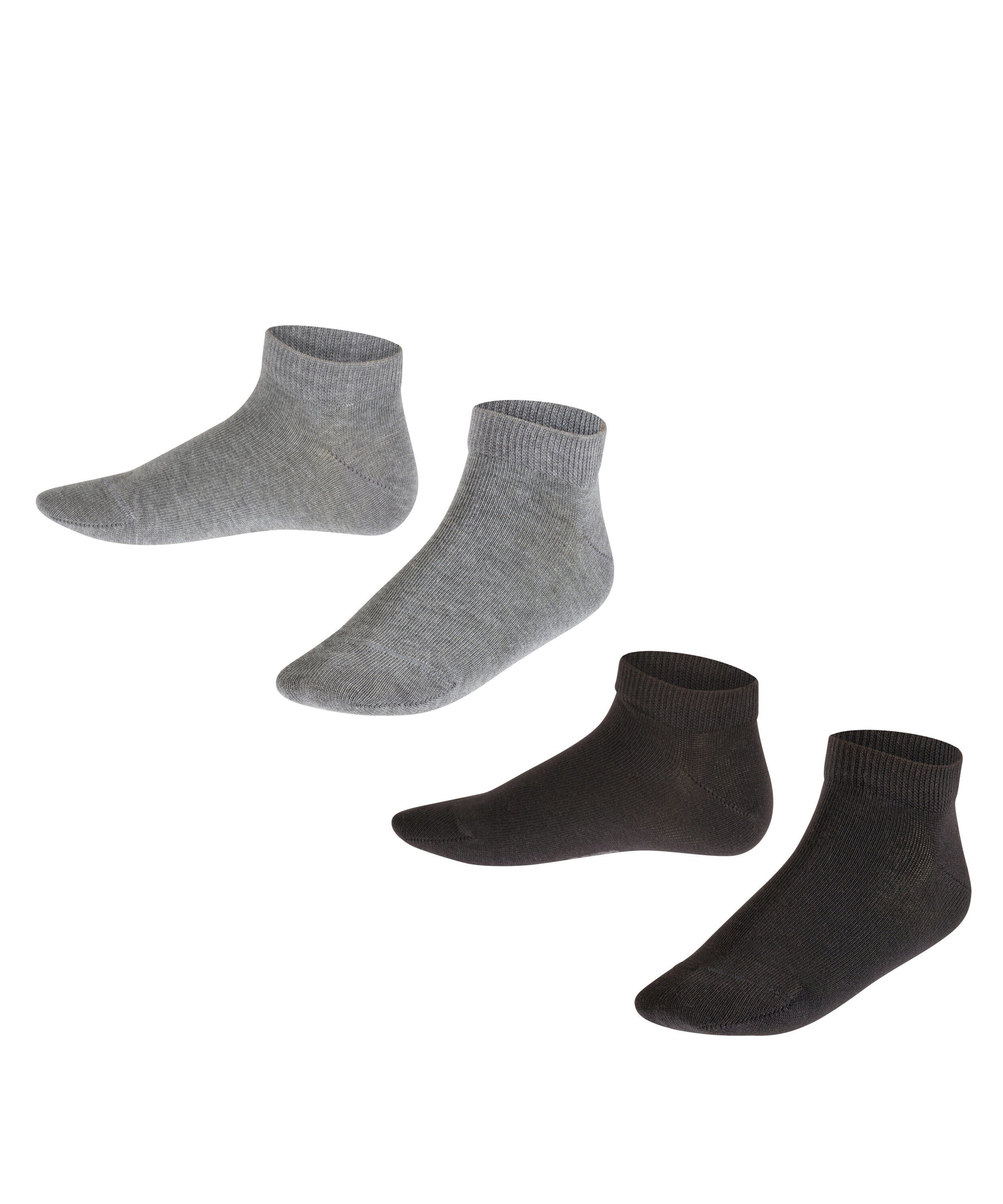 FALKE Sneakersocken FALKE Happy 2-Pack Kinder (2-Paar) Set aus 2 Paar Baumwollsneakern