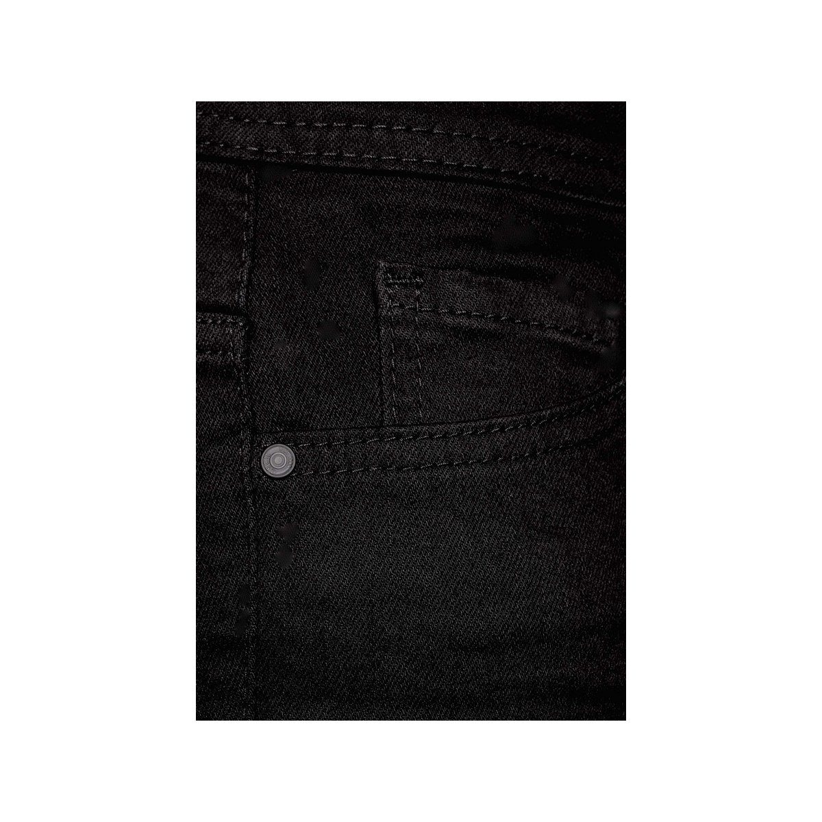 Cecil Slim-fit-Jeans schwarz (1-tlg)
