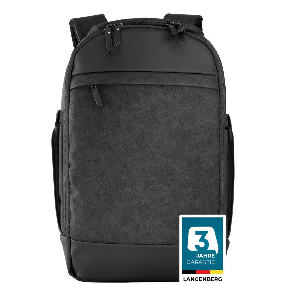 Langenberg Rucksack LANGENBERG Rucksack Herren & Damen [18 Liter] Stylischer Tagerucksack