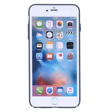 König Design Handyhülle Apple iPhone 8 Plus, Apple iPhone 8 Plus Handyhülle Backcover Blau