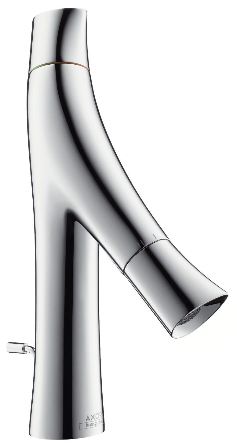 hansgrohe Waschtischarmatur Axor Starck organic 280 Zweigriff Chrom