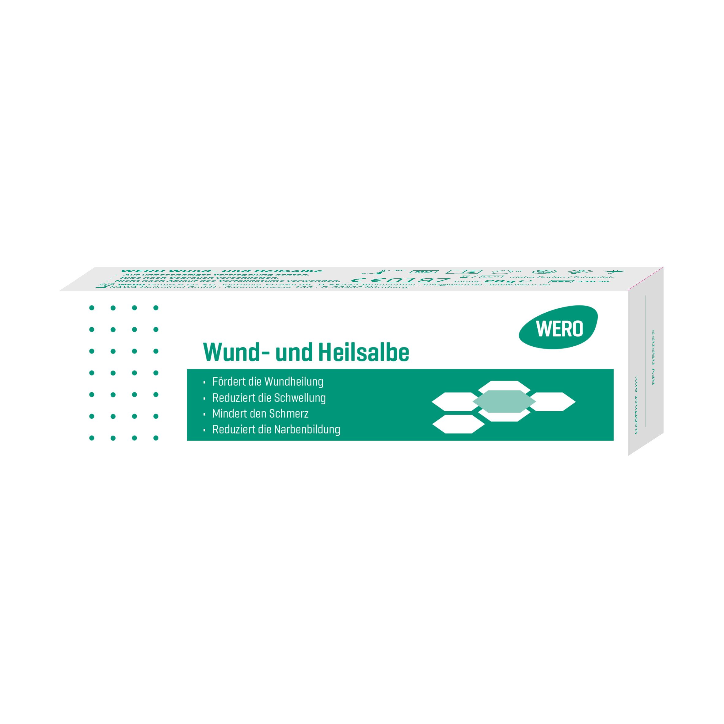 WERO Erste-Hilfe-Set Wund- und Heilsalbe, 20 g Tube