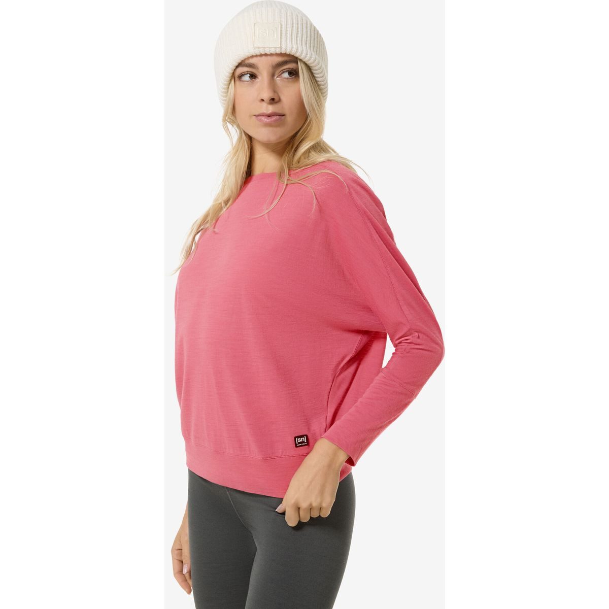 SUPER.NATURAL Longsleeve W Kula TOP Vielseitiges, schnelltrocknendes und antibakterielles Damen-Shirt aus