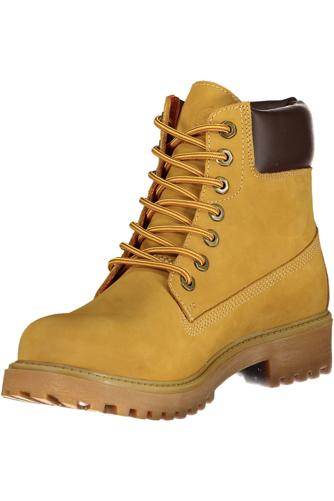 LUMBERJACK Stiefelette Gelbe Herrenstiefel mit Schnürsenkeln &