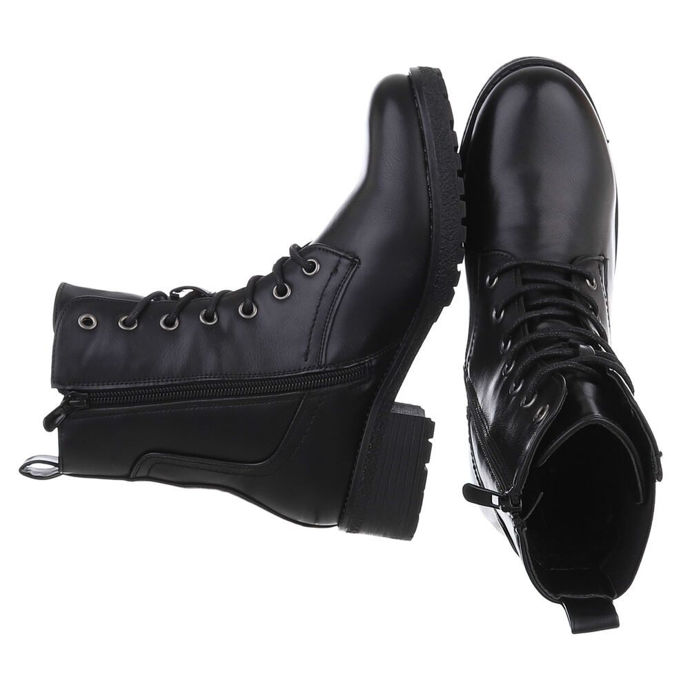 Ital-Design Damen Schnürschuhe Freizeit Stiefelette (87740312) günstig online kaufen