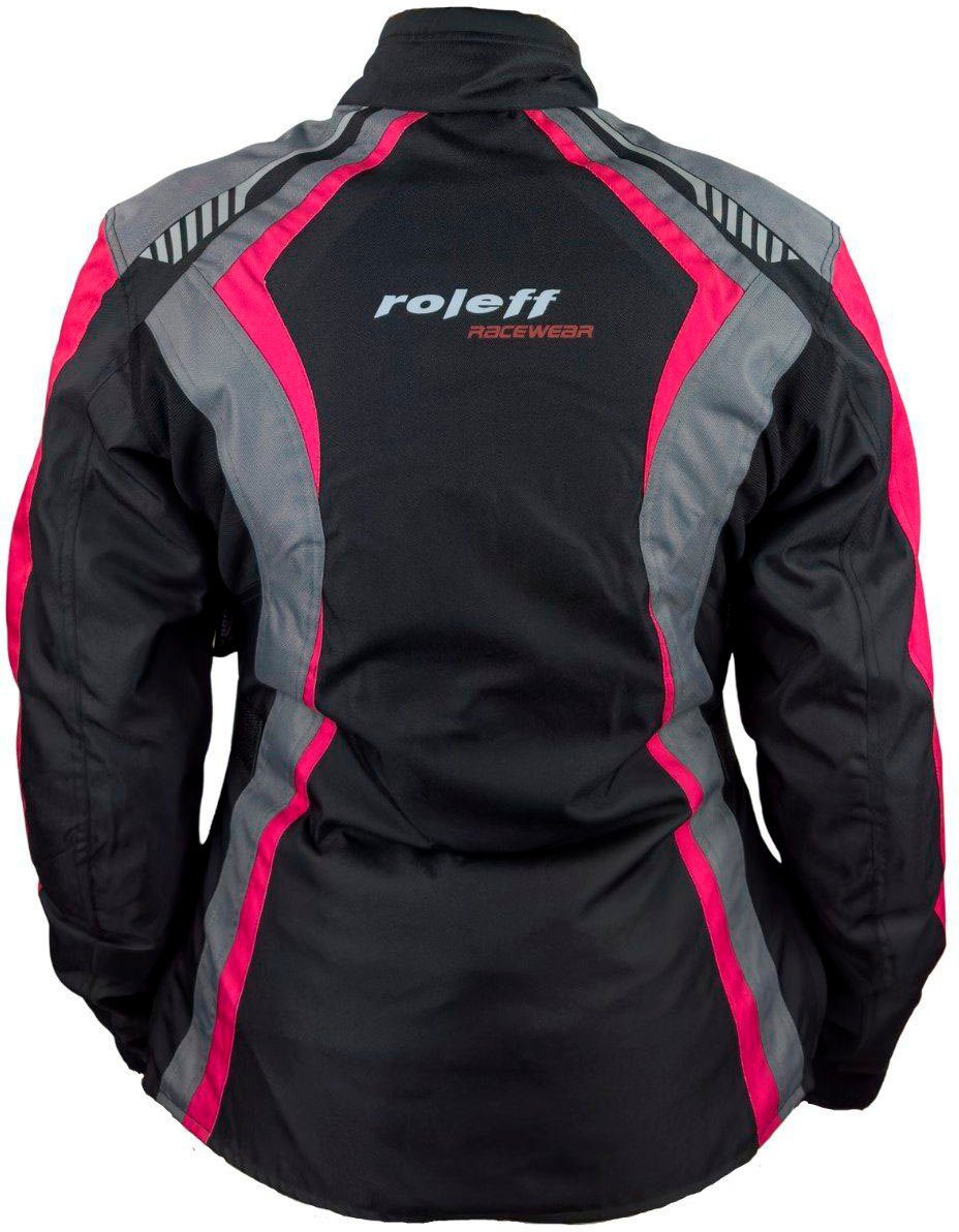 roleff Motorradjacke RO 904 6 Taschen, Mit Sicherheitsstreifen