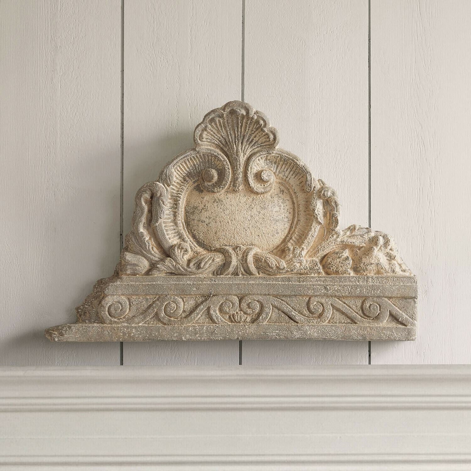 Mirabeau Wanddekoobjekt Wandornament Saveraux antikcreme