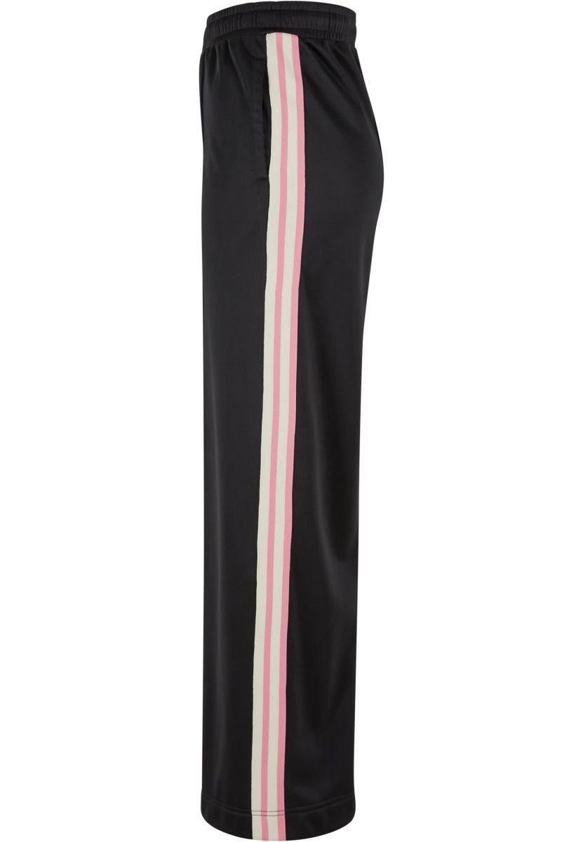 URBAN CLASSICS Funktionshose Ladies Pin Tuck Track Pants Damen Hosen