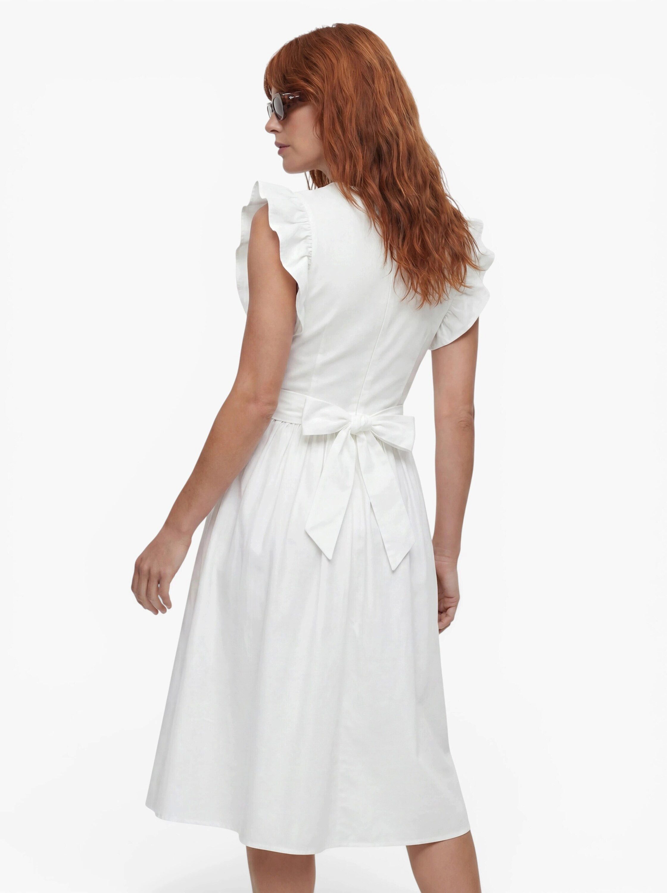 ONLY Midikleid ONLAvalora (1-tlg) Rüschen – Bild 3 von 5