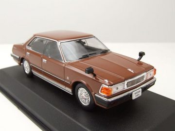 Norev Modellauto Nissan Cedric 430 1979 braun Modellauto 1:43 Norev, Maßstab 1:43