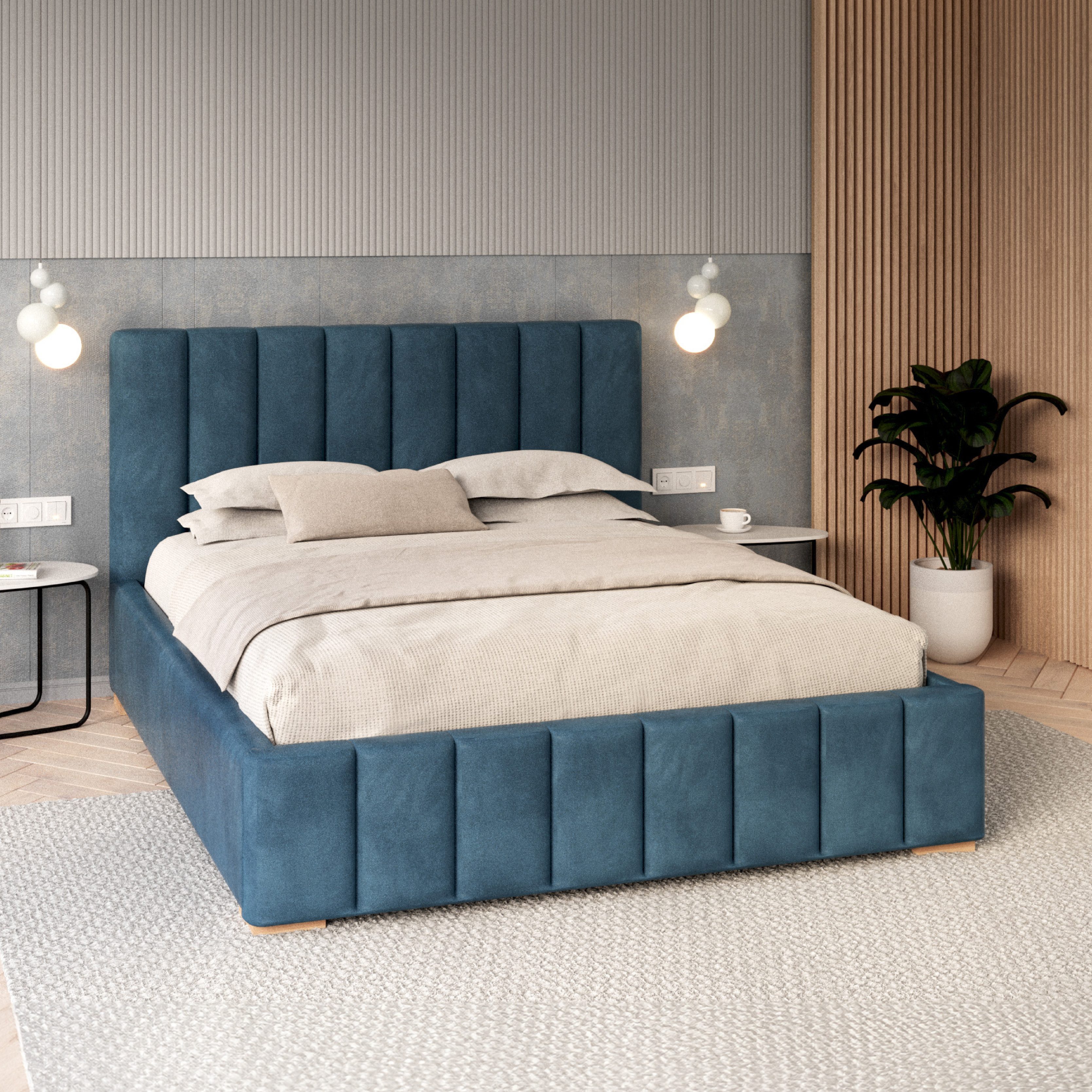 FDM Polsterbett modern mit Bettkasten MADE günstig online kaufen