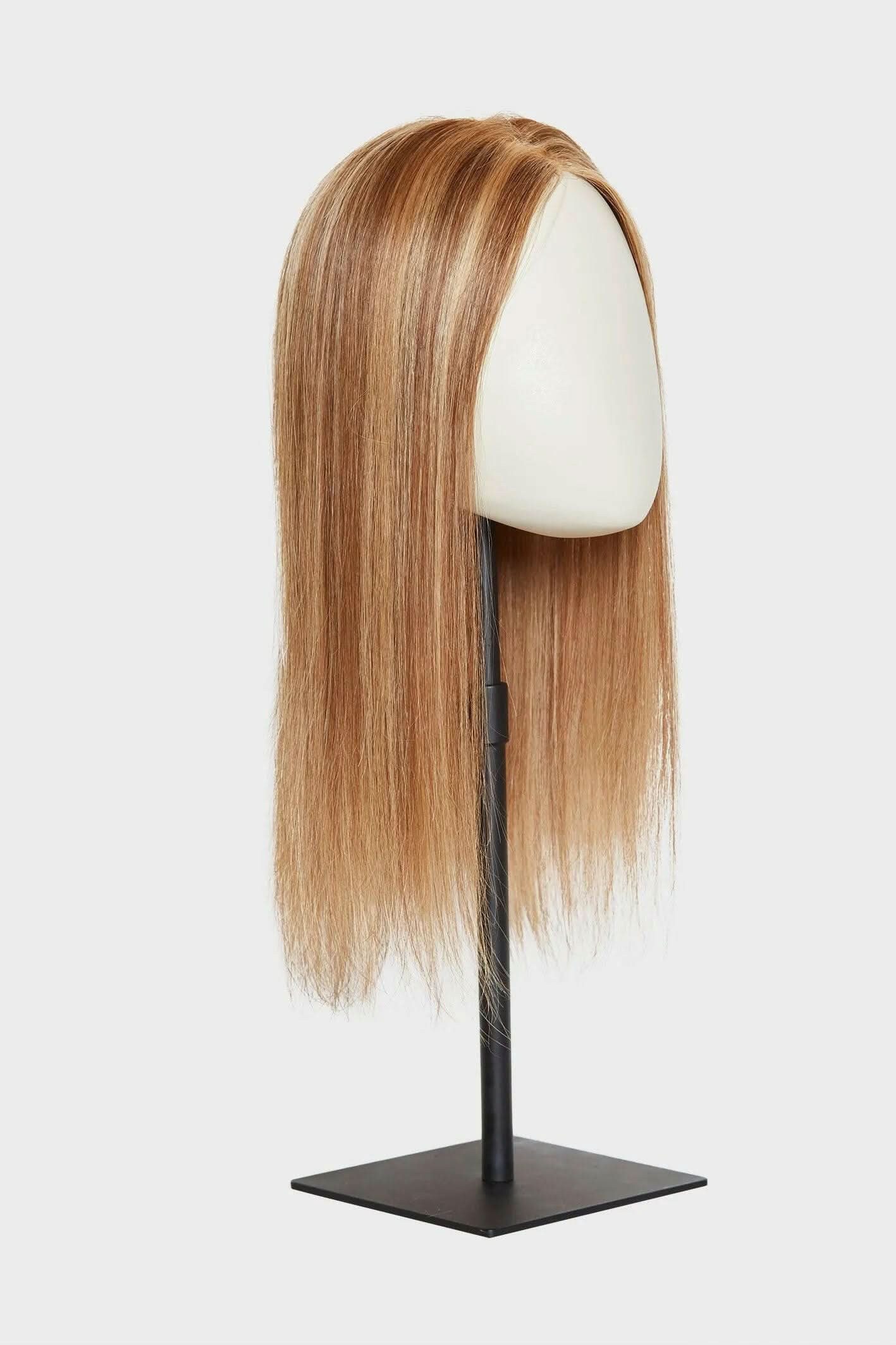 Gisela Mayer Toupet Gisela Mayer Top Filler Delia Mono HH (Mono), Haarverdichtung, 100% Echthaar mit Monofilament, 40-45 cm Länge