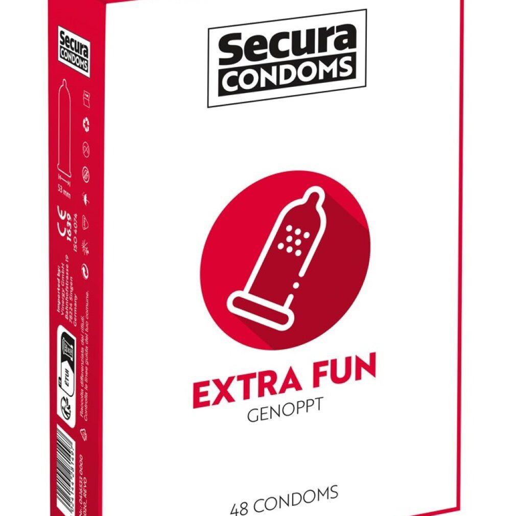 Secura Kondome Extra Fun 48er Box