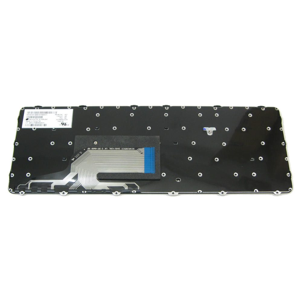 Trade-Shop Ersatzteil passend für HP 822338-041 SG-81510-2DA 6037B0114504 Tastatur (Tastenbelegung: Deutsch, QWERTZ / Farbe: Schwarz)