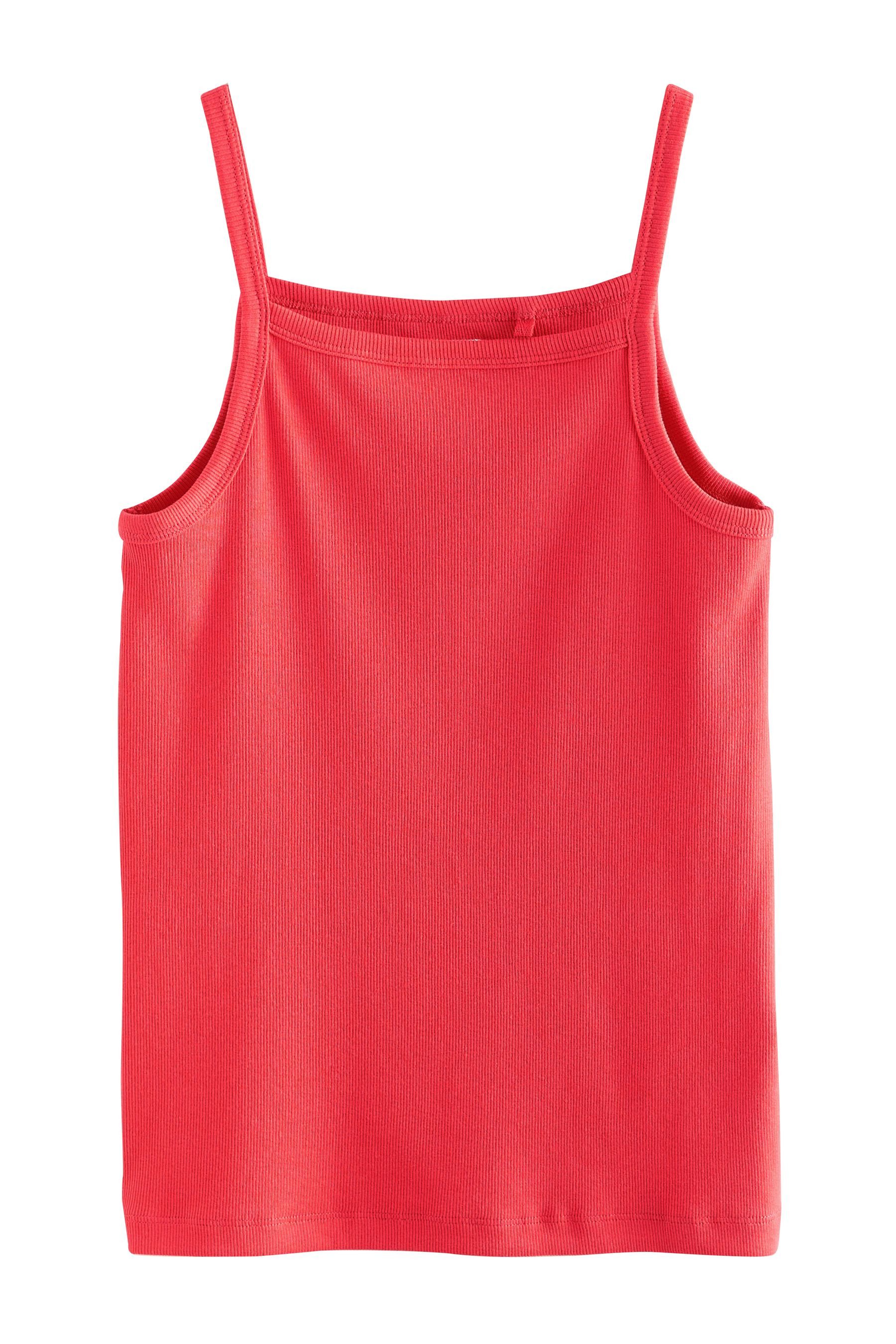 Next Pyjama Schlafanzug mit geripptem Trägertop und Shorts (2 tlg) günstig online kaufen