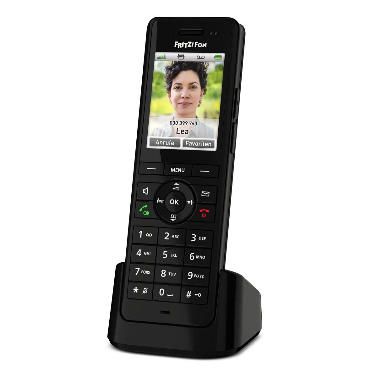 Fritz! Fritz!Fon X6 DECT Mobiltelefon schwarz Schnurlos DECT-Telefon