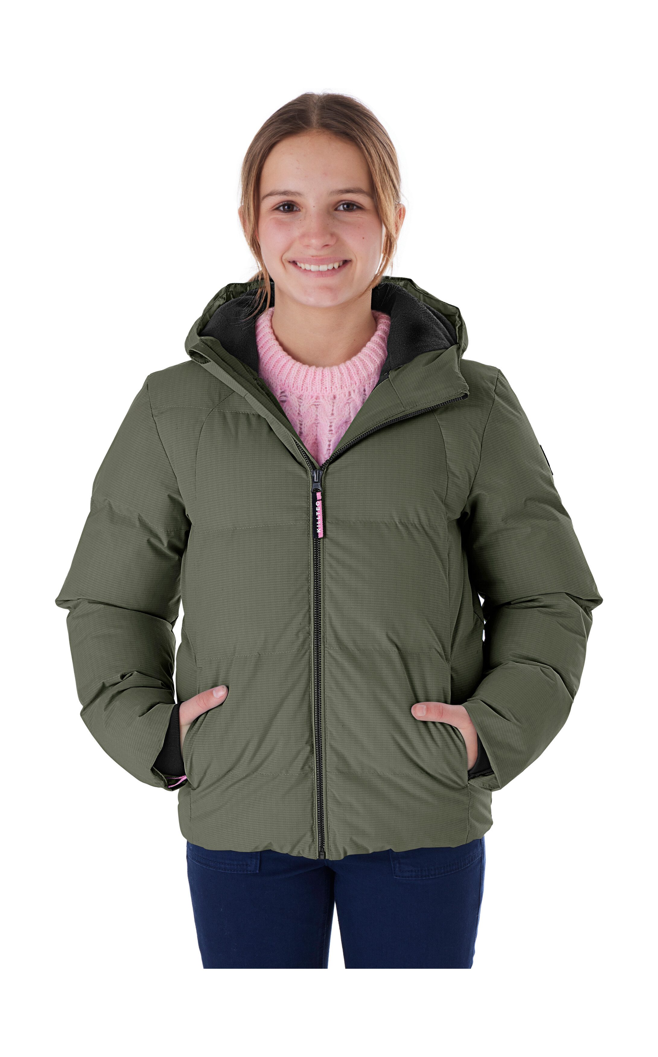 Killtec Steppjacke KOW 357 GRLS QLTD JCKT Wasserabweisende Mädchenjacke mit Kapuze, atmungsaktiv, warm