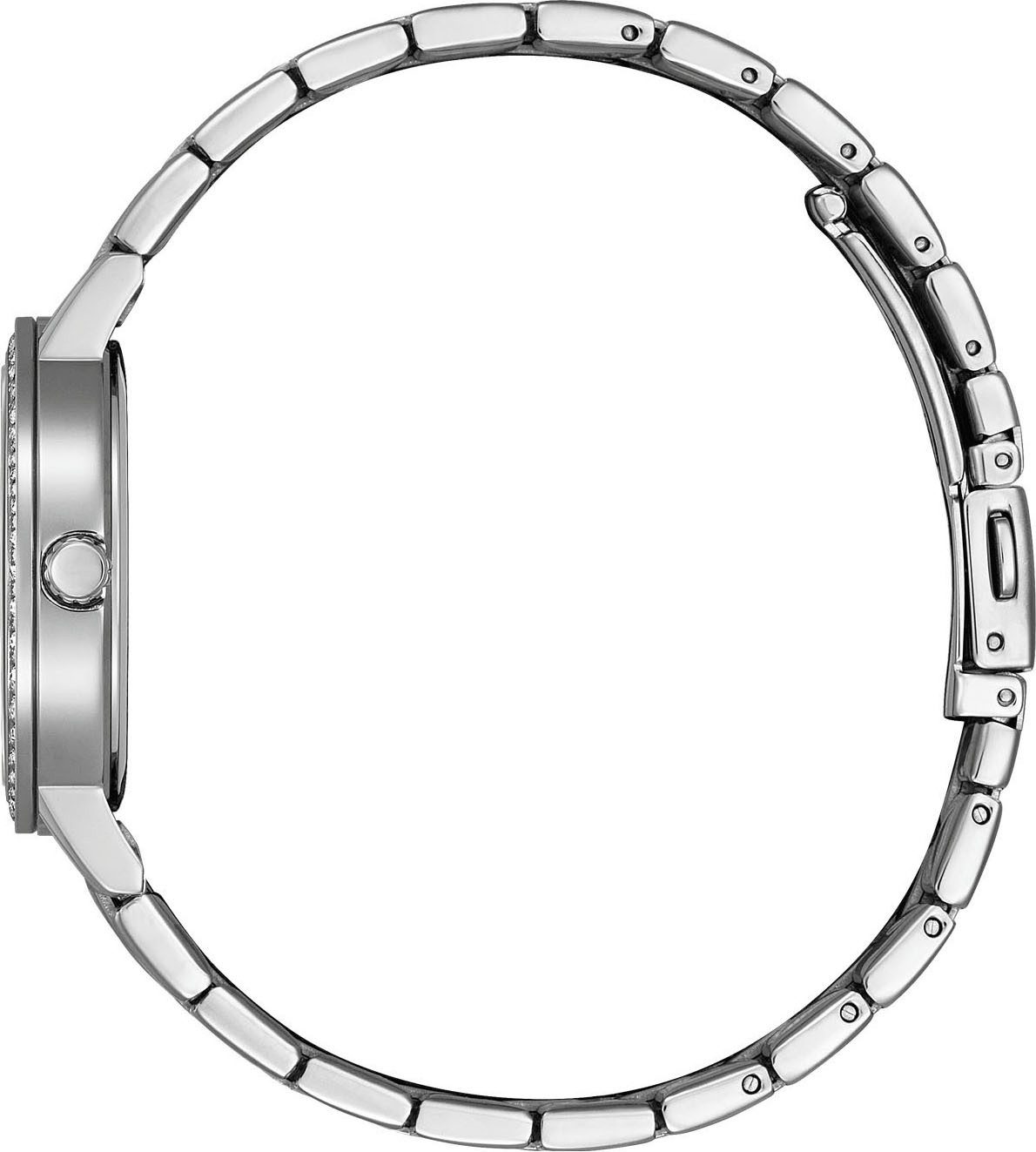 Citizen Quarzuhr EL3100-55W, Armbanduhr, Damenuhr, Edelstahlarmband, analog günstig online kaufen