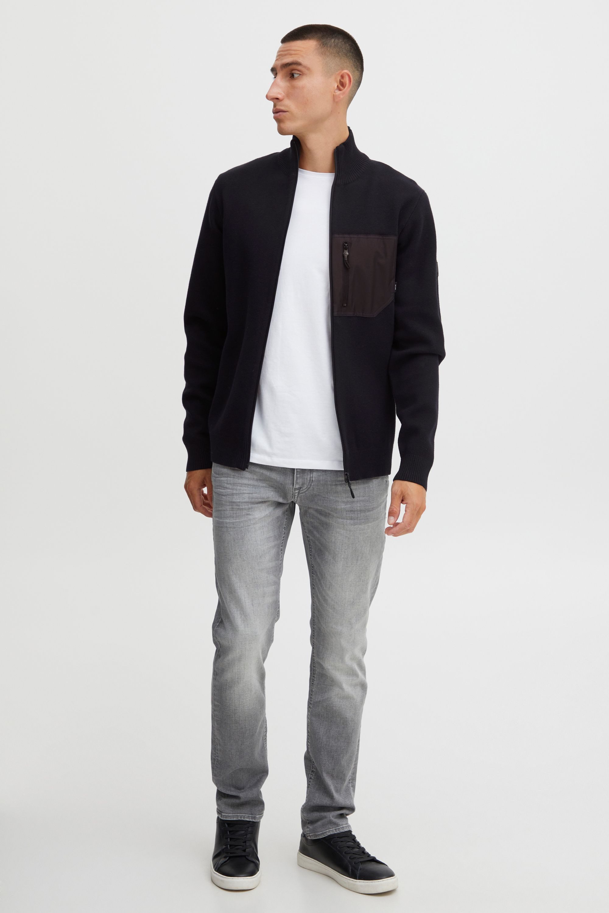 Indicode Strickjacke IDMedan Modischer Pullover günstig online kaufen