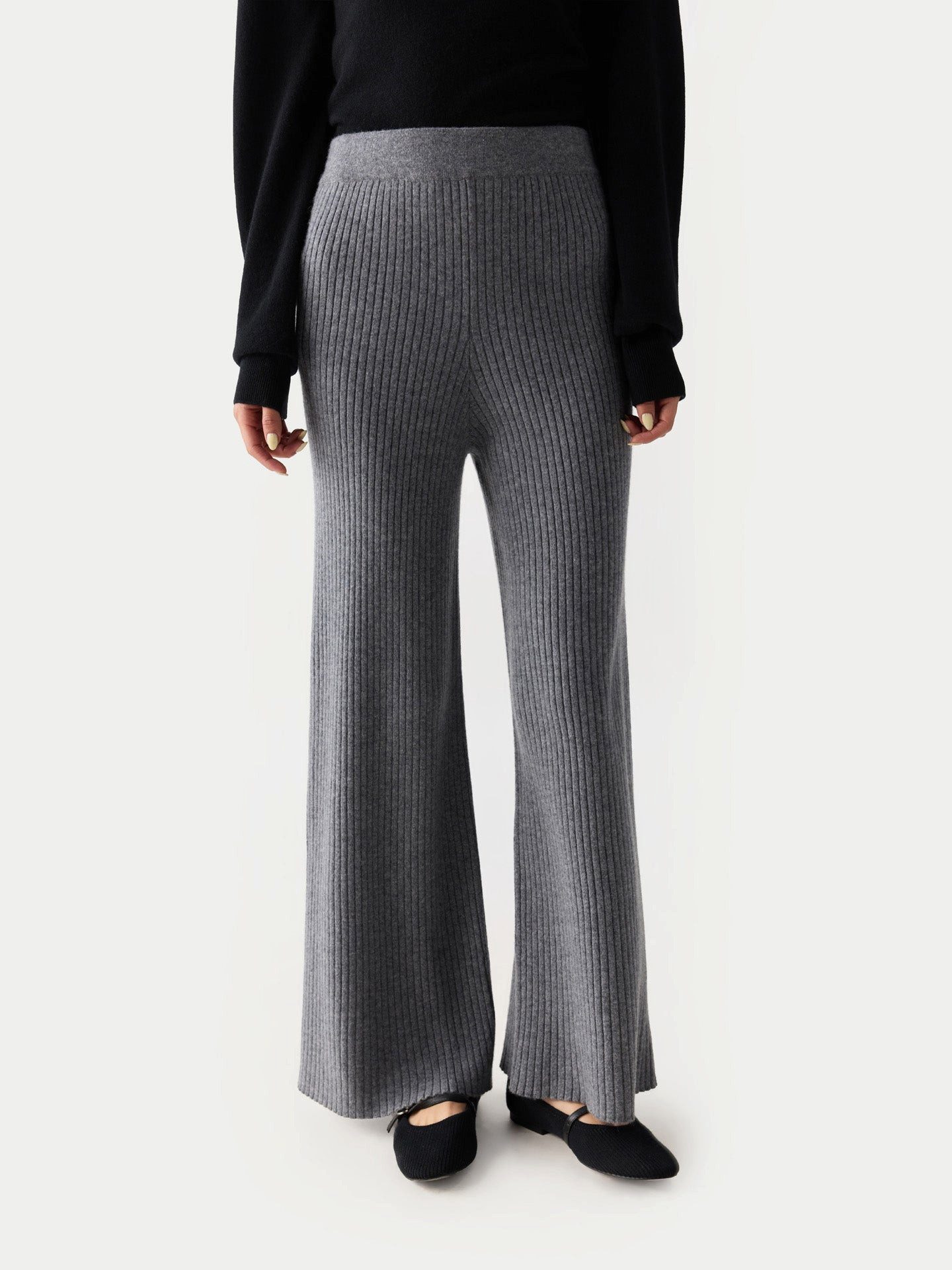 GOBI Cashmere Strickhose Lässige Kaschmirhose