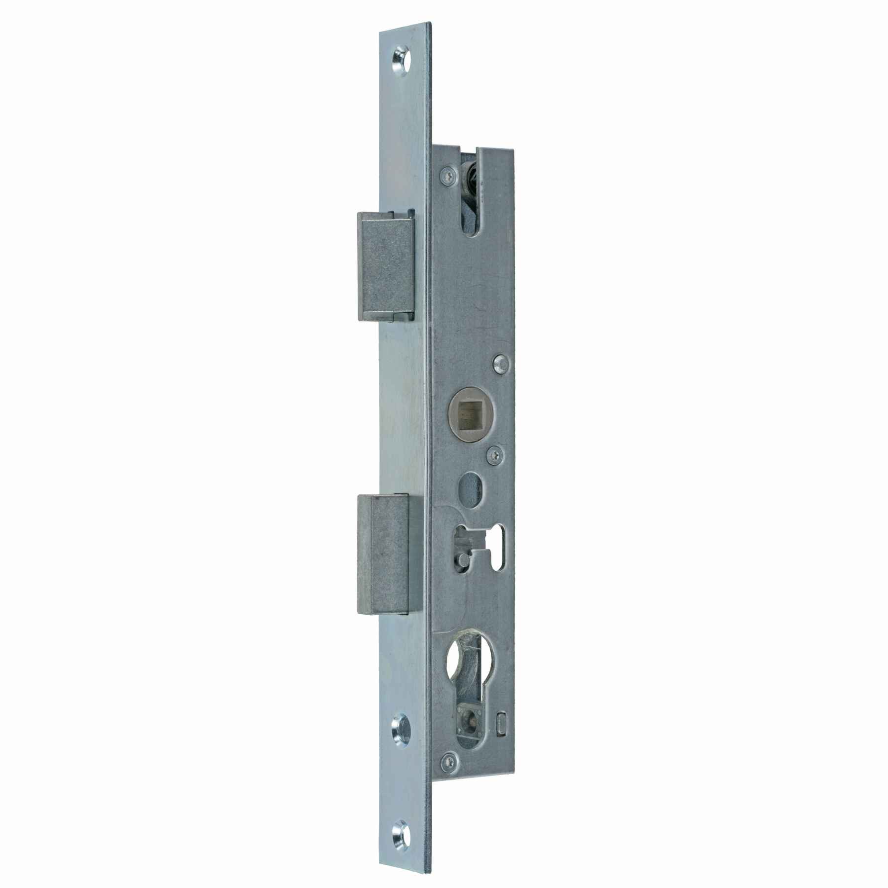 INTRA-TEC Rohrrahmenschloss PZ/W »Rohrrahmenschloss«, Stulp 24 x 244 mm, Entfernung 72 mm, verzinkte Ausführung
