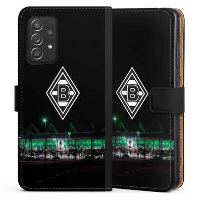 DeinDesign Handyhülle Borussia Mönchengladbach Offizielles Lizenzprodukt Stadion, Samsung Galaxy A52 5G Hülle Handy Flip Case Wallet Cover