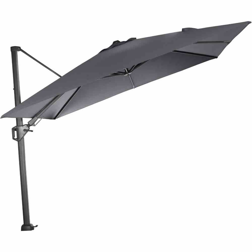 Gartentrends Ampelschirm SUNSET N+, in anthrazit, Polyester, Aluminium - 300x255x300 (BxHxT)