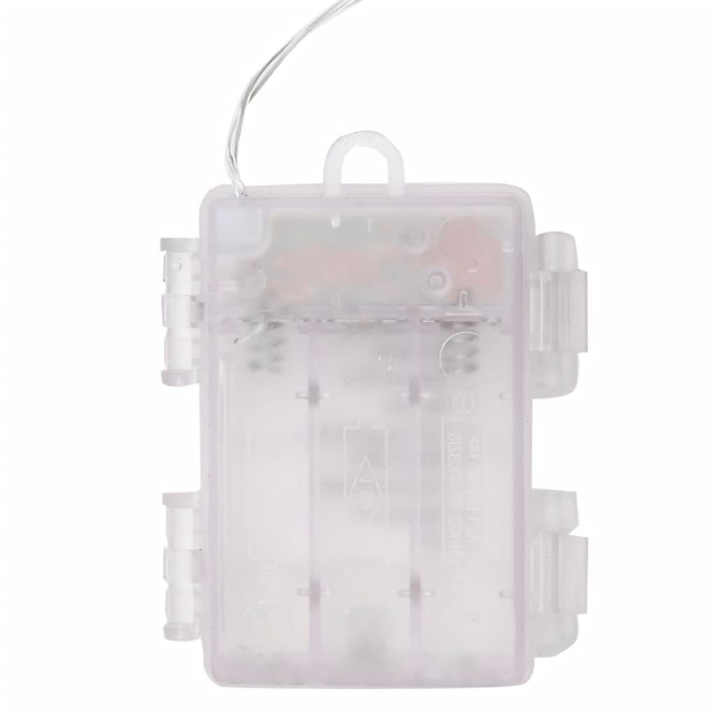 Acryl Lichterkette vidaXL Warmweiß cm LED-Leuchtkegel 90 Deko