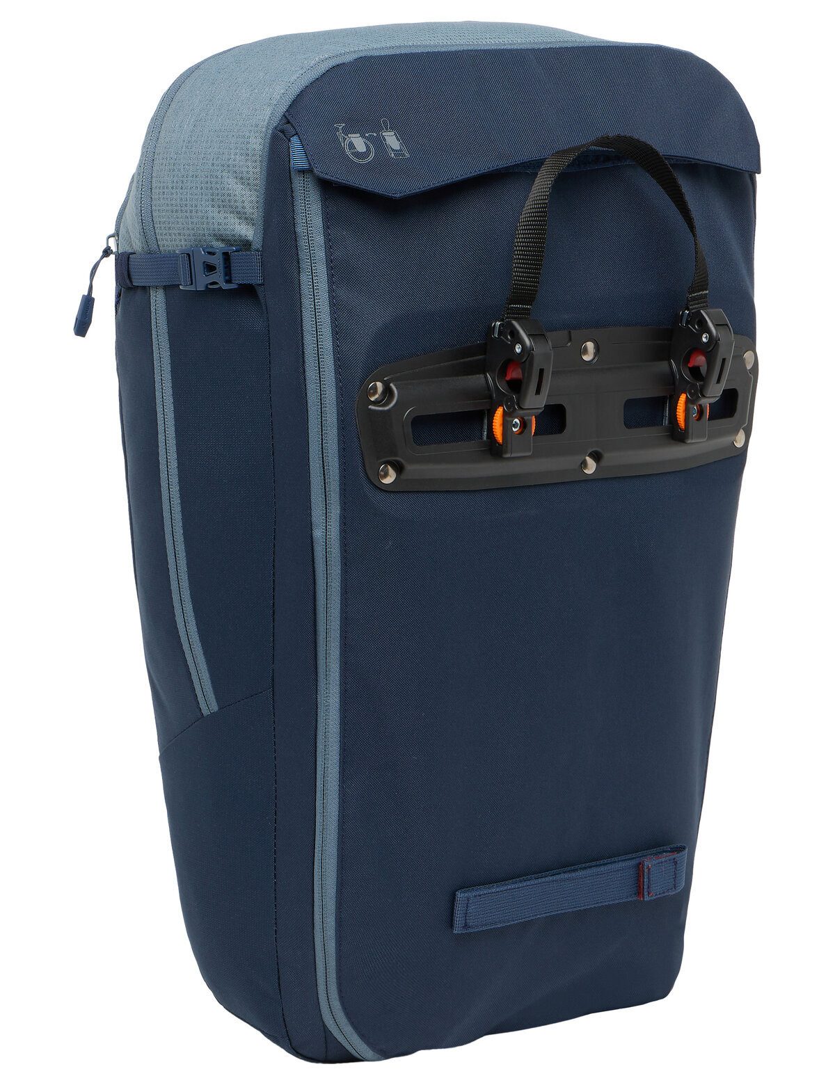 VAUDE Gepäckträgertasche Cycle 28 II (1-tlg., 1), 2in1 Rucksack Fahrradtasche