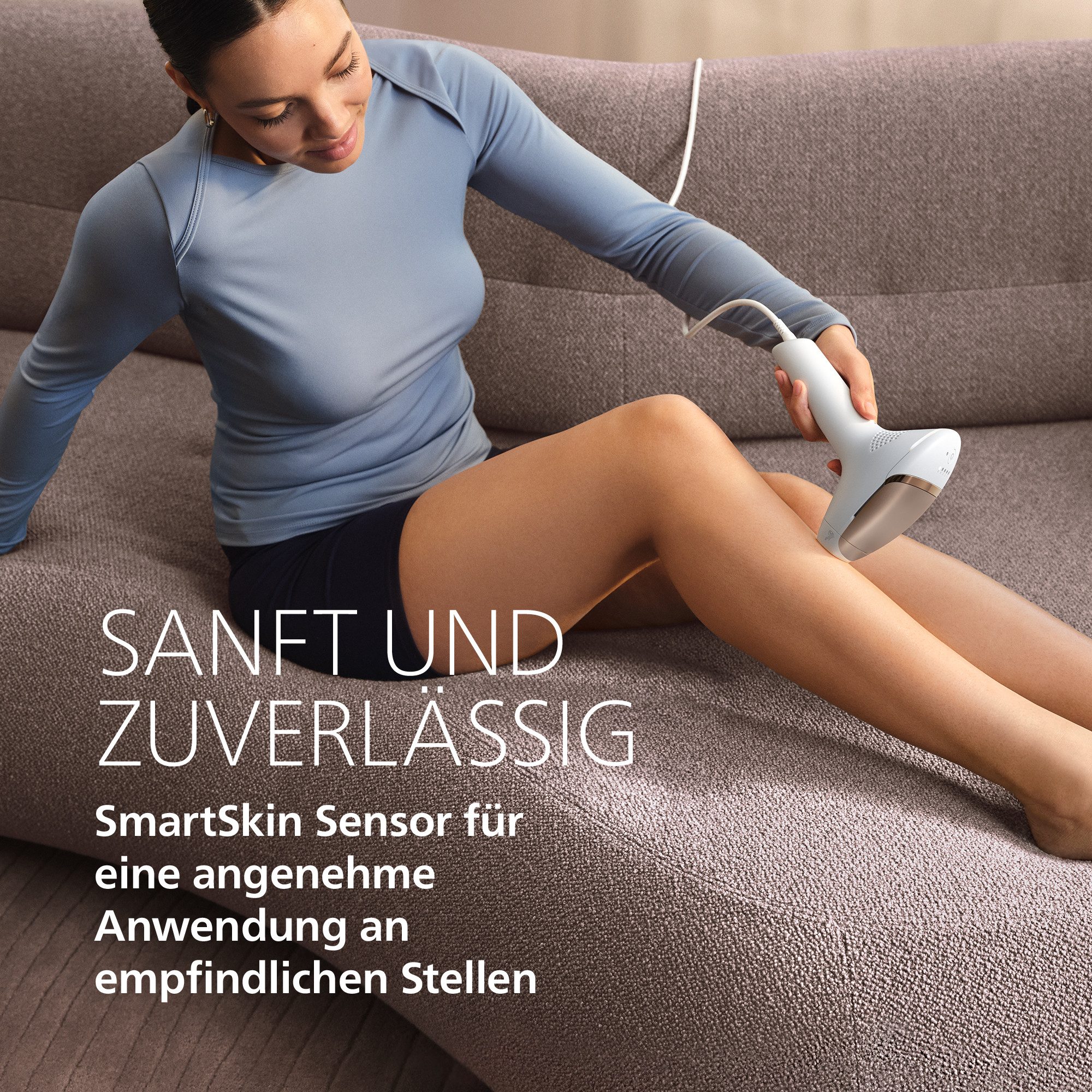 Philips IPL-Haarentferner Philips Lumea Series 8000 BRI934/00, NEUHEIT, 2 Aufsätze (Gesicht, Körper) – Bild 4 von 5