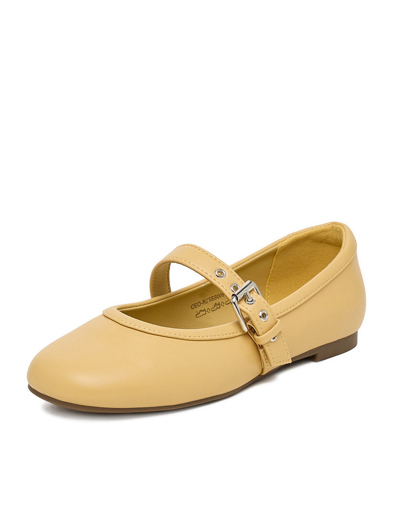 Jenny Jenny Women's Ballerinas Gelb JENNY-CEO R26SS00933-P Gelb Ballerina