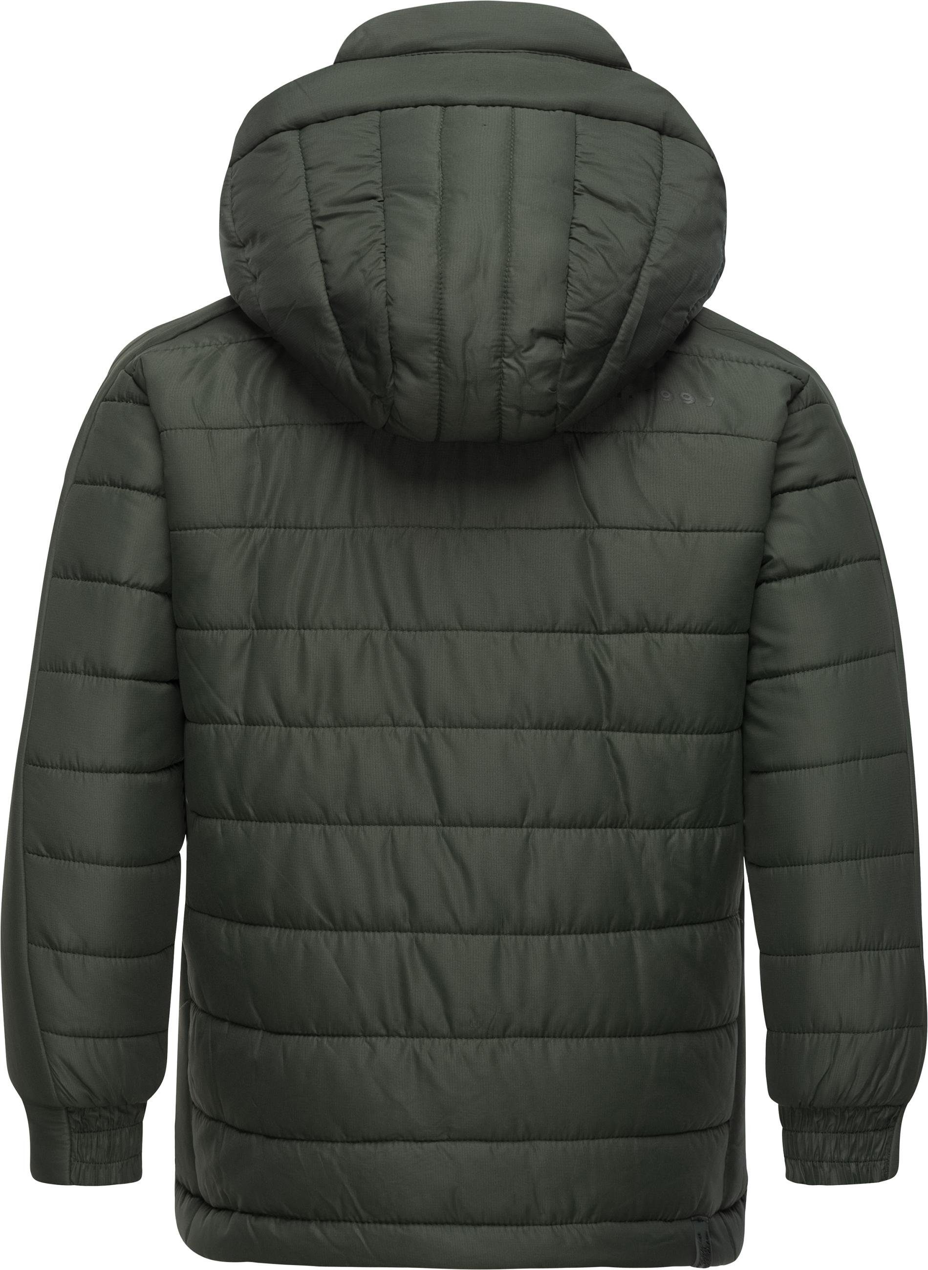 Ragwear Winterjacke Coolio Gesteppte Winter-Outdoorjacke mit Kapuze