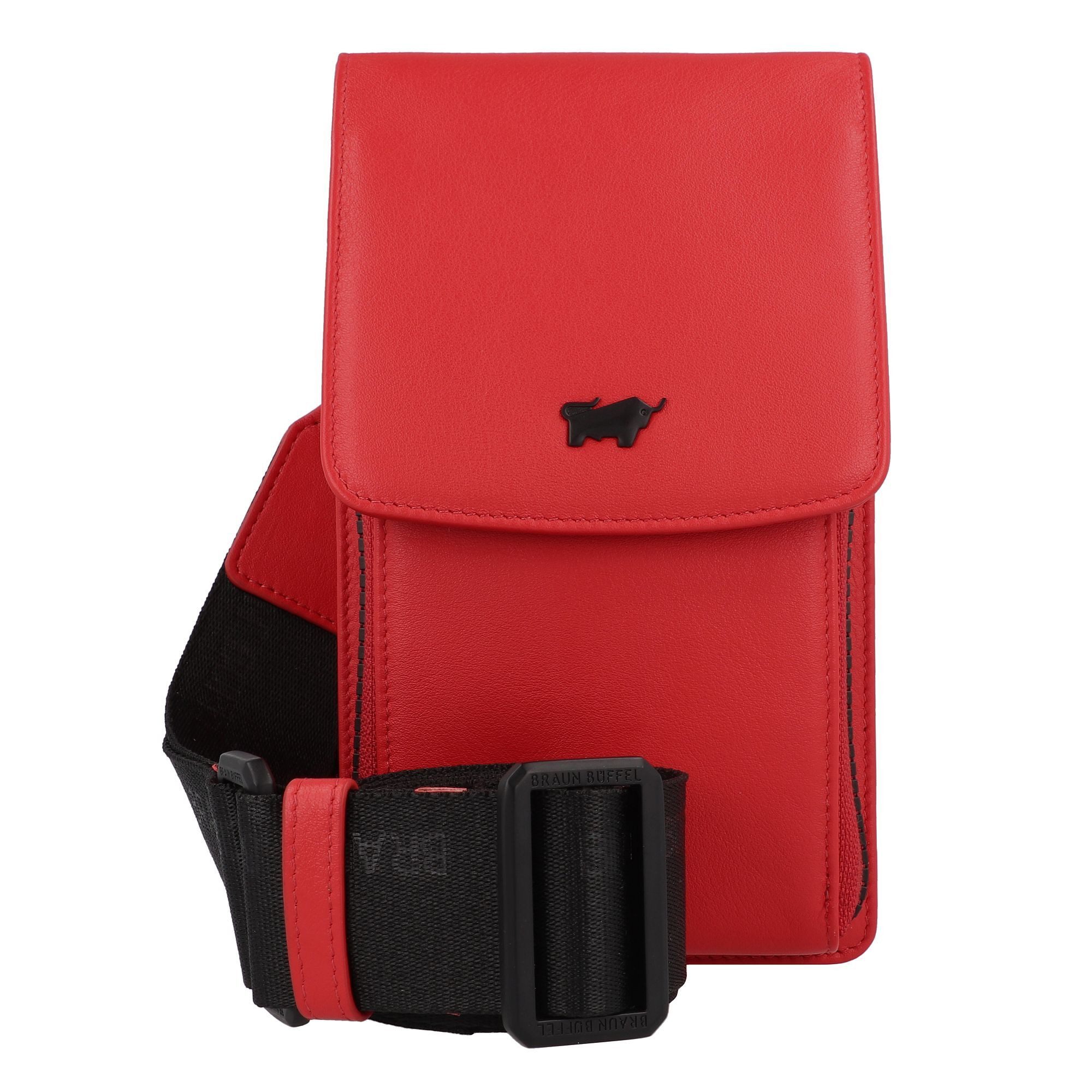 Braun Büffel Schultertasche Capri, Leder