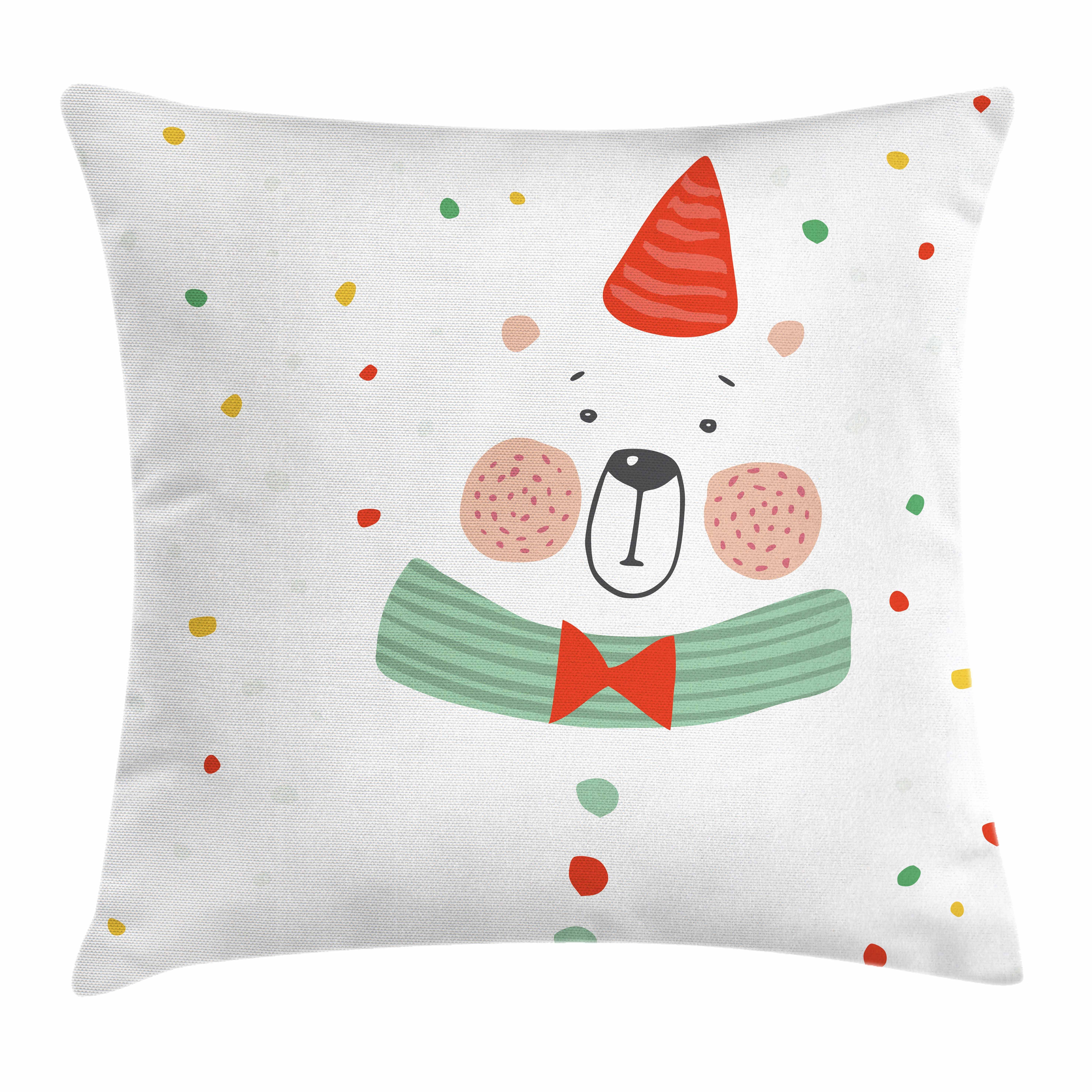Weihnachten (1 Stück), Party-Hut mit Farben Eisbär Bär Reißverschluss Druck, Beidseitiger Abakuhaus Farbfesten Kissenbezüge Kissenhülle