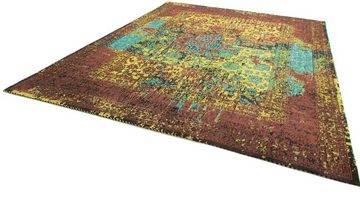 Teppich VINTAGE MANHATTAN, morgenland, rechteckig, Höhe: 6 mm, Handarbeit Viskose Shabby, Wohnzimmer