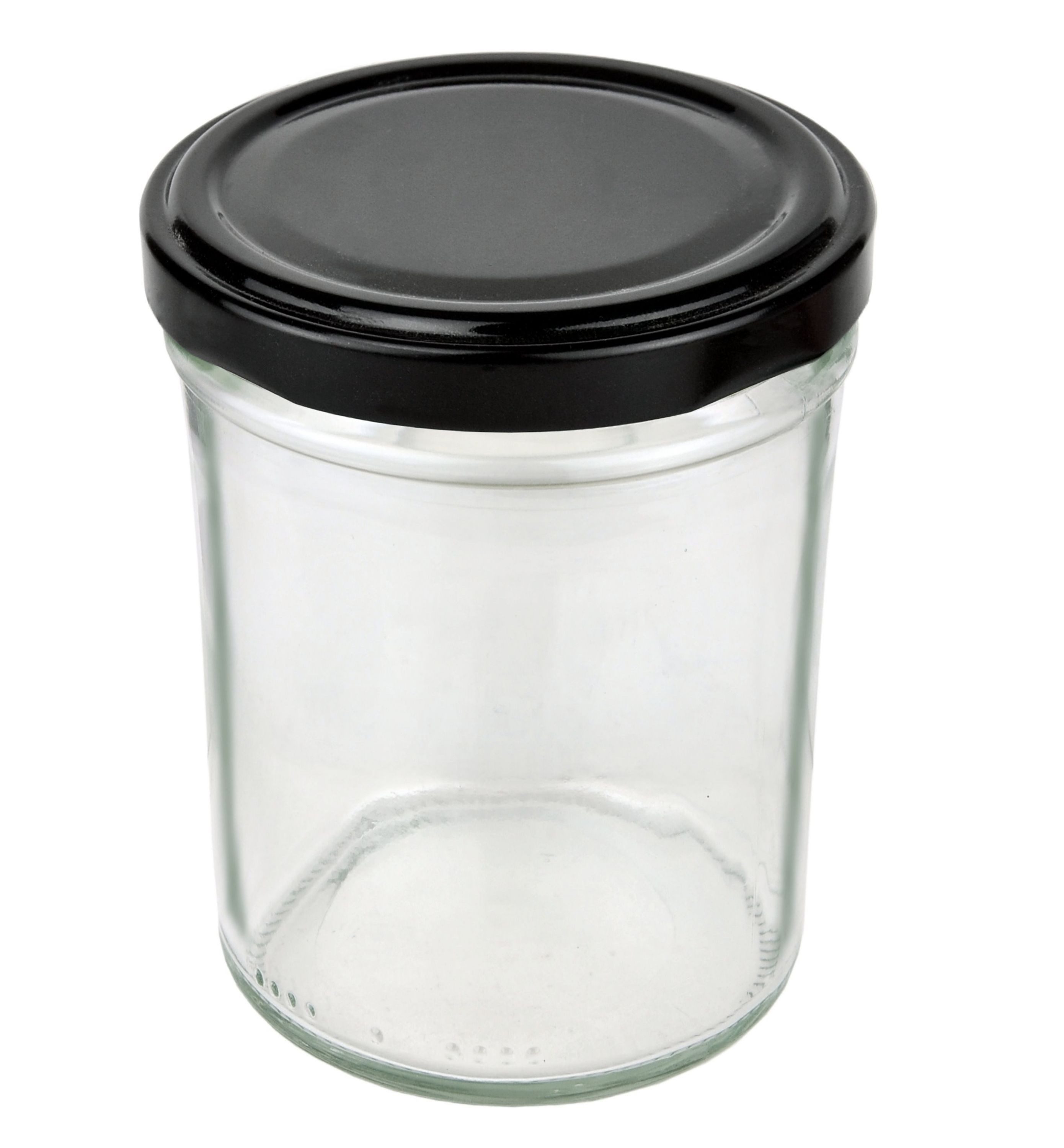 MamboCat Einmachglas 25er Set Sturzglas 230 ml HOCH To 66 schwarzer Deckel incl. Rezeptheft, Glas – Bild 2 von 4