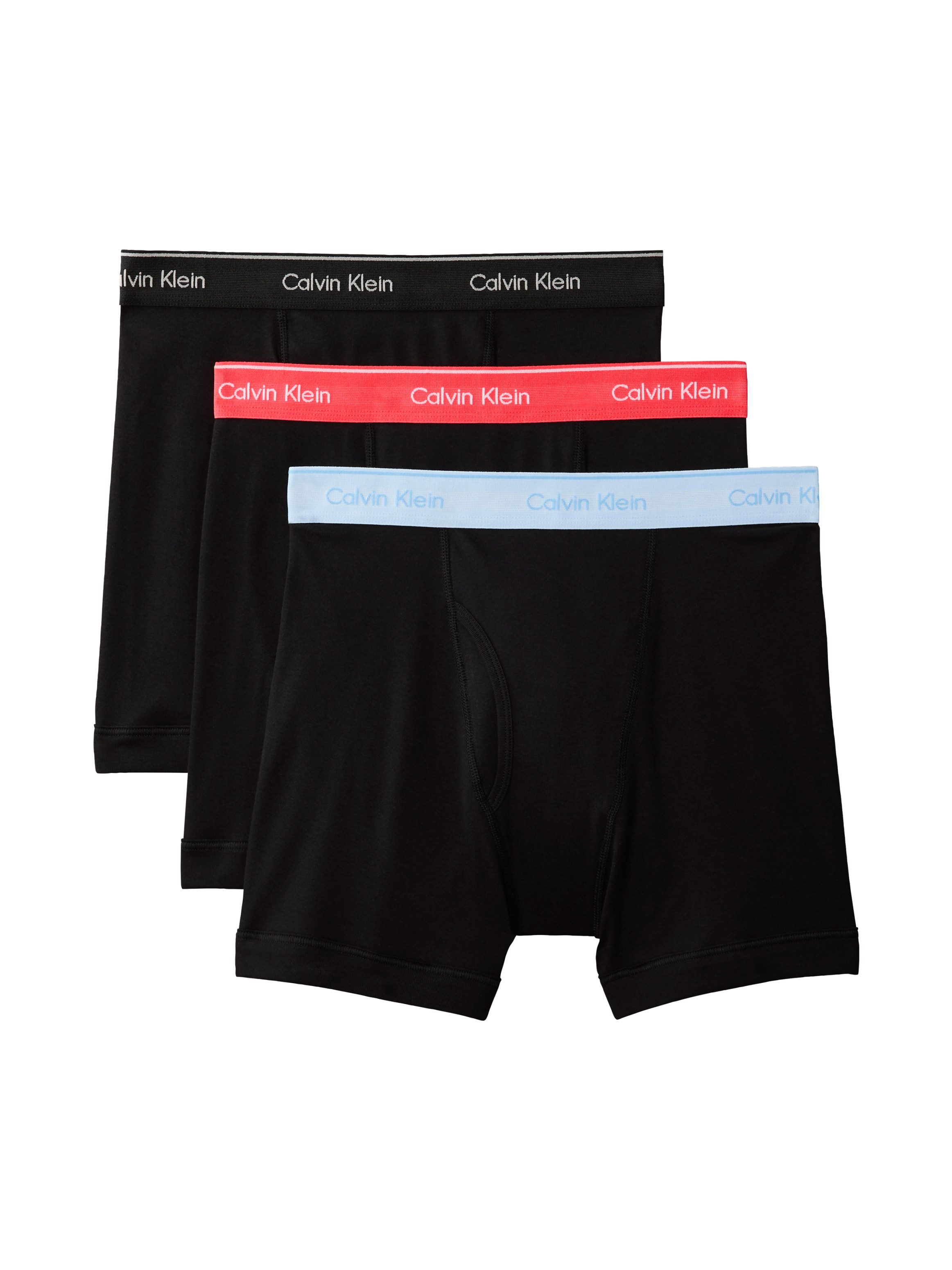 Calvin Klein Underwear Boxer BOXER BRIEF 3PK (Packung, 3er-Pack) mit Logo-Elastikbund (3 Stück)