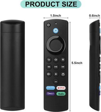 Daskoo Sprachfernbedienung L5B83G für Amazon Fire TV Stick Lite 4K 2. und 3. Smarte Fernbedienung