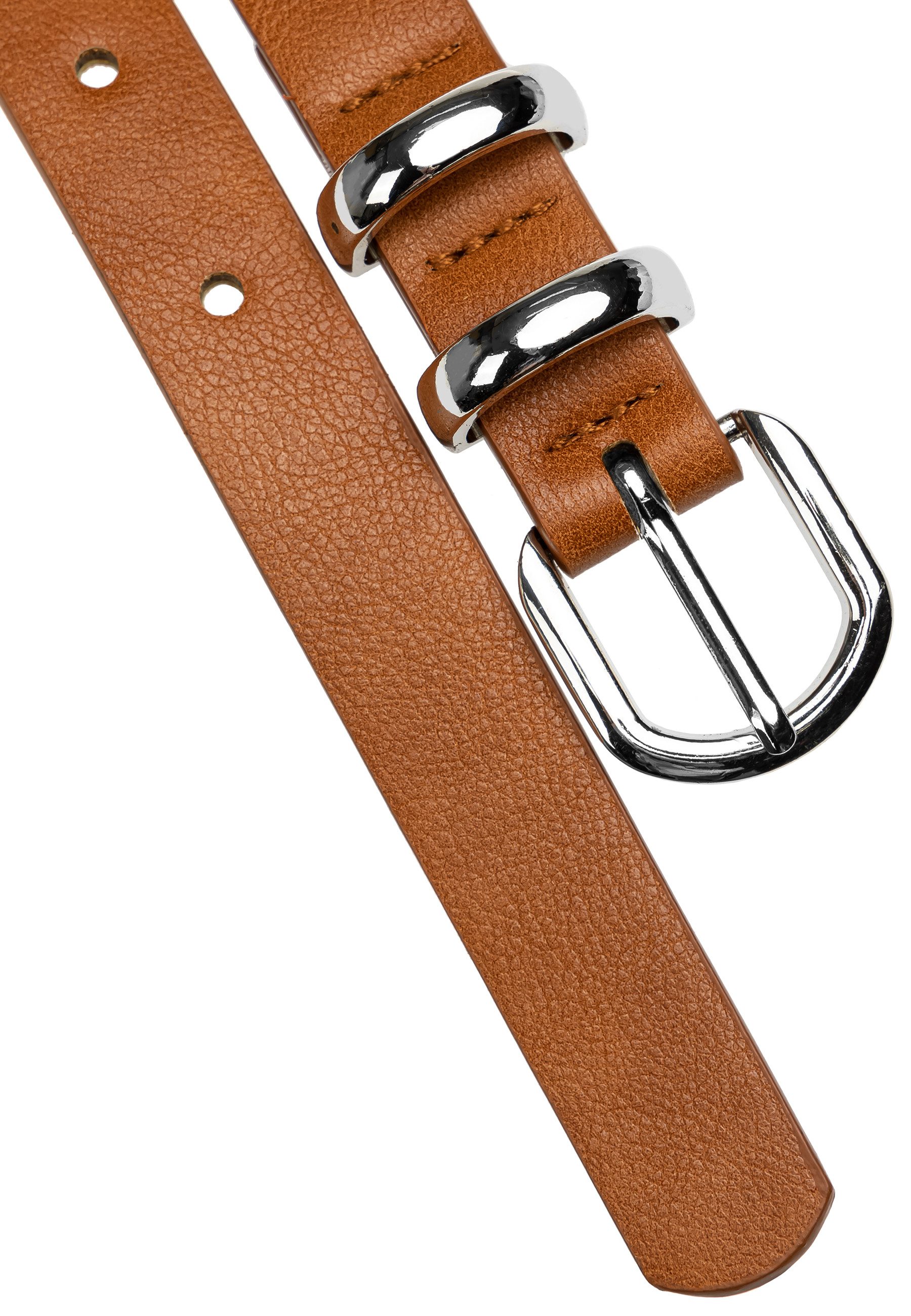 Caspar Taillengürtel GU329 schmal klassisch elegant günstig online kaufen