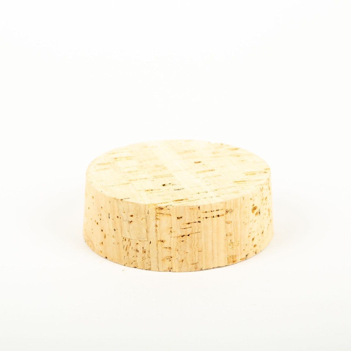 Deckel Korken ALMEDA aus Naturkork, hell, 3cm, Ø8,5/9cm