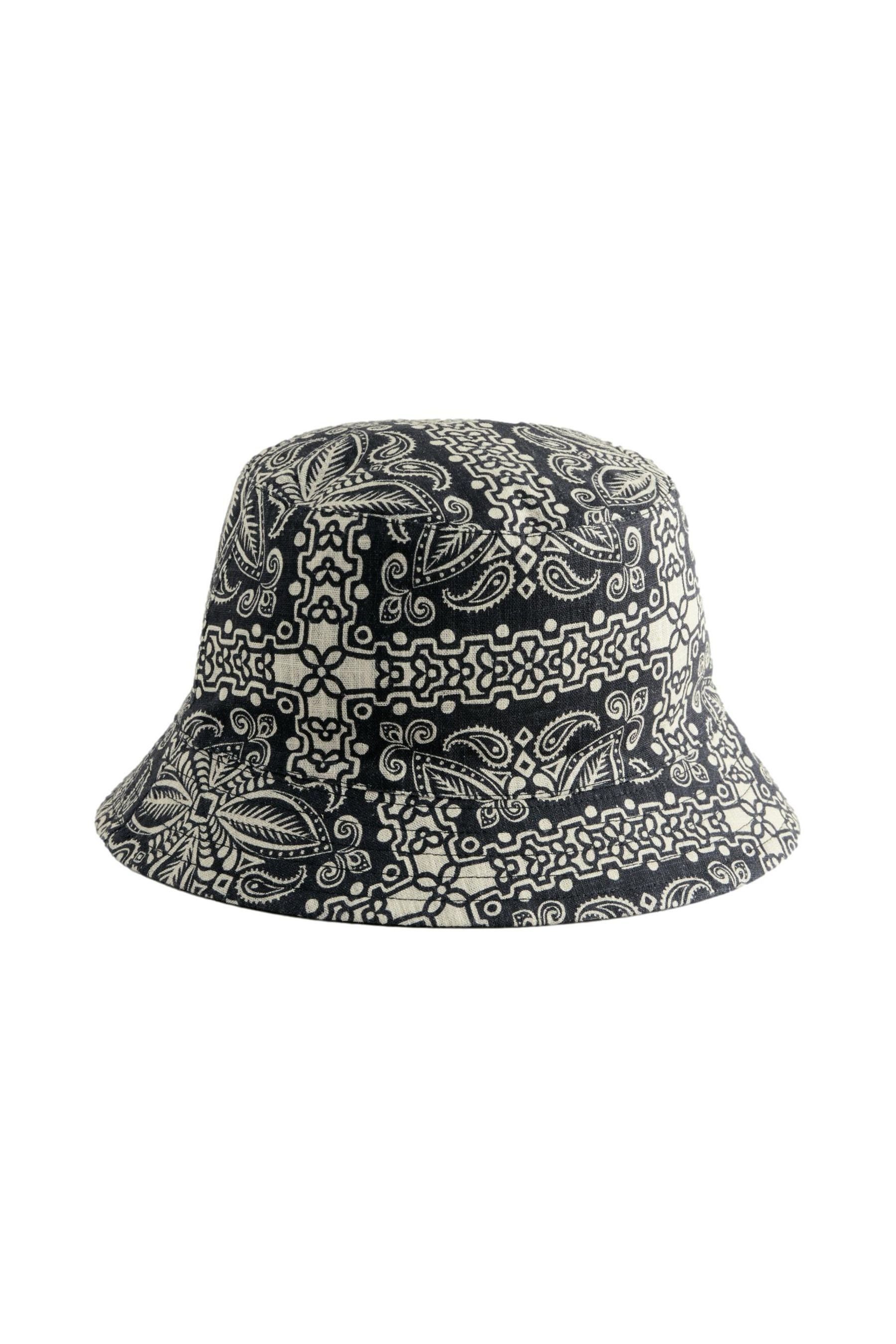 Next Fischerhut Wendbarer Anglerhut mit Kachelmuster (1-St)