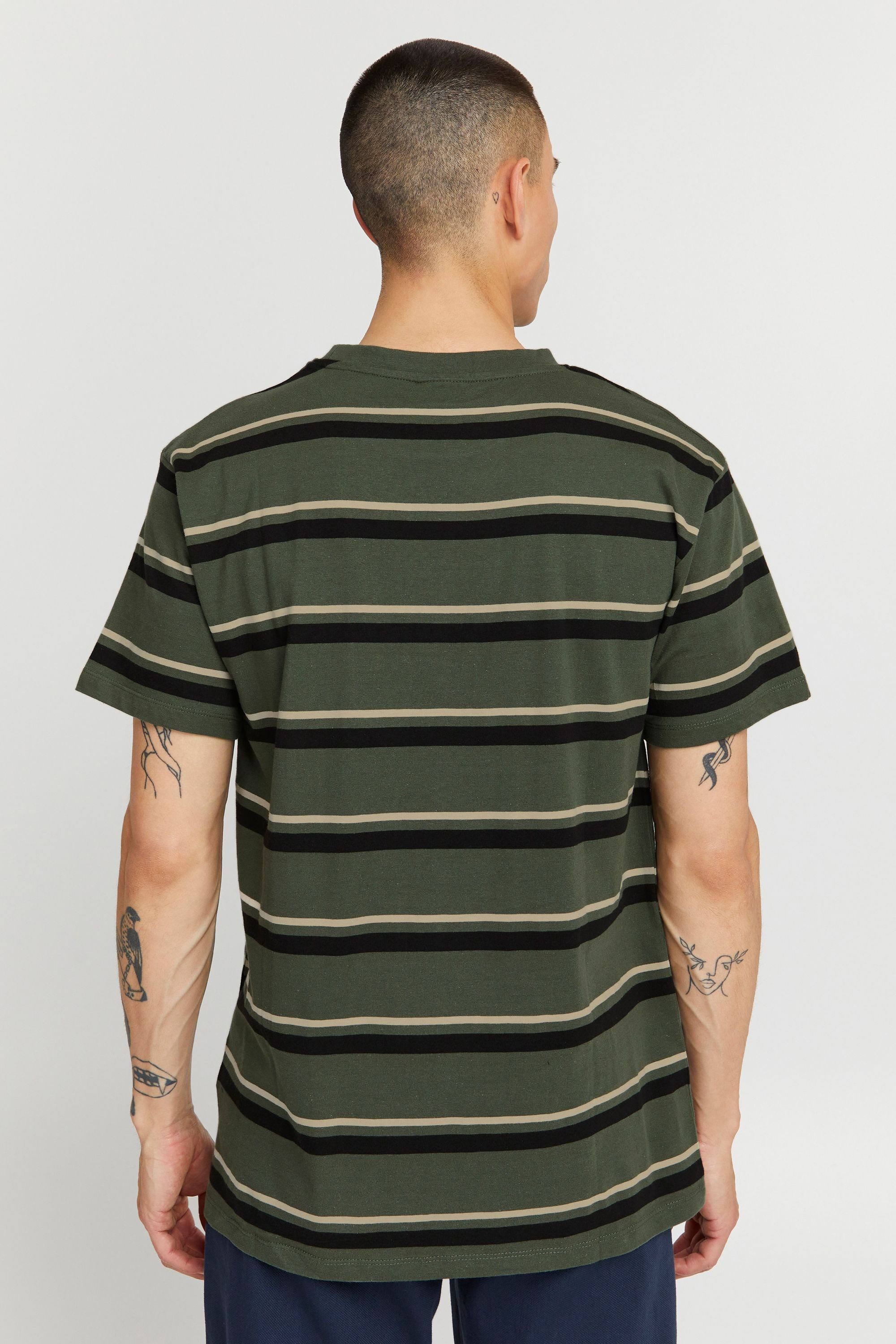 Solid T-Shirt SDVicente SS4 21107189 Thyme (190309)