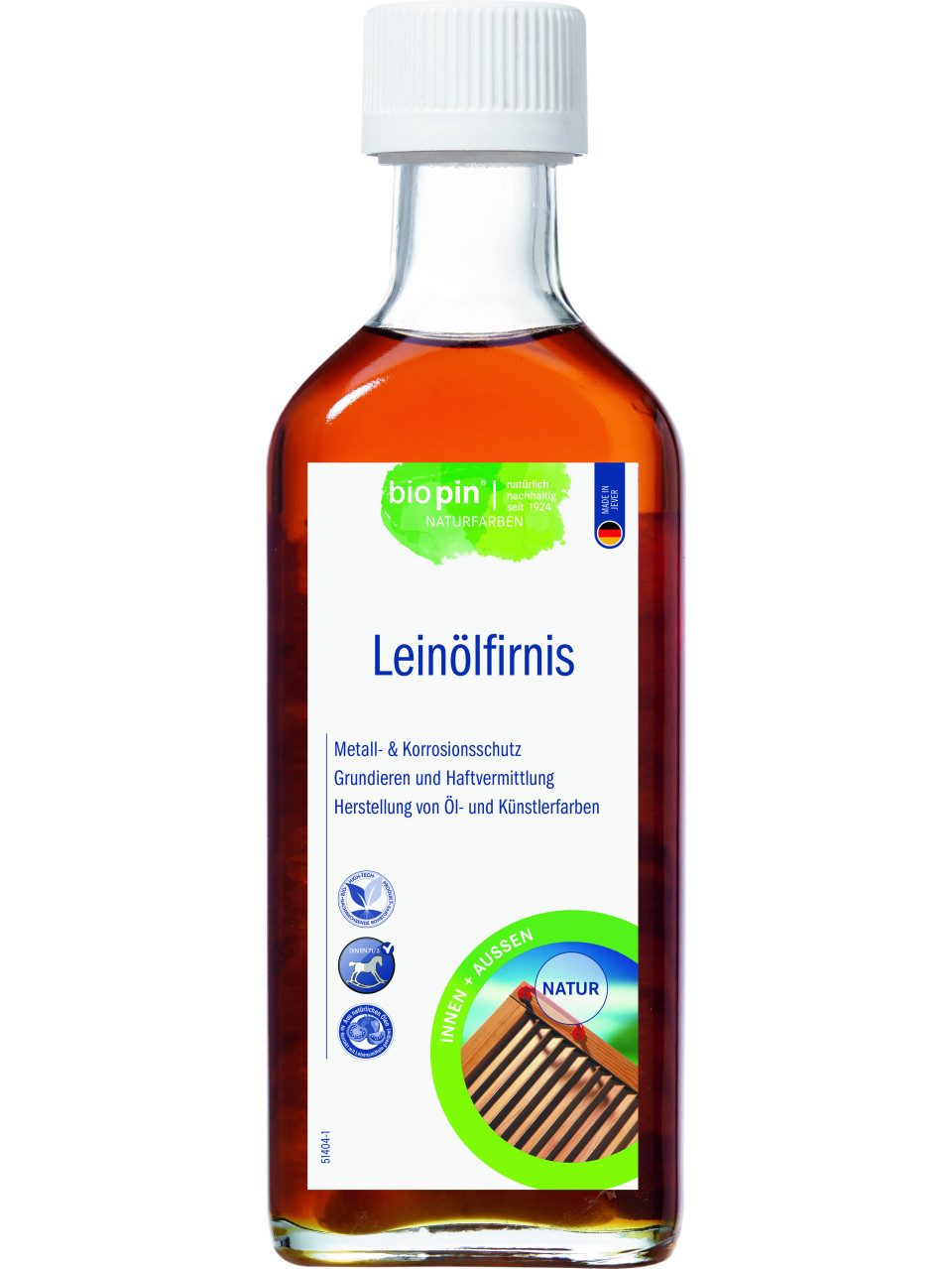 Bio Pin Leinölfirnis Biopin Leinölfirnis 250 ml natur