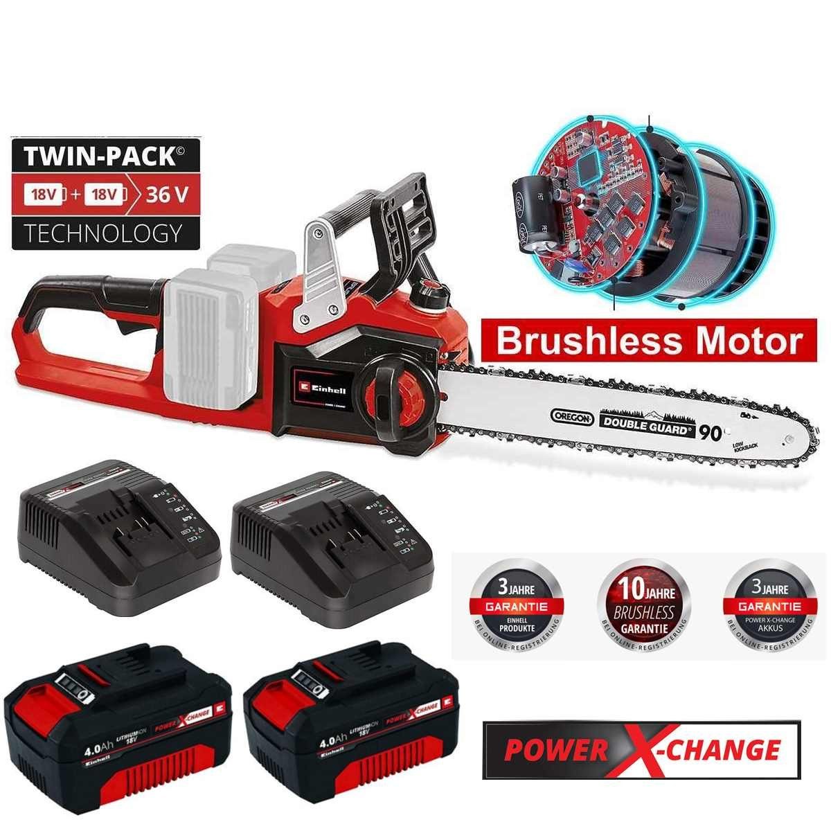 Einhell Akku-Kettensäge Kettensäge GP-LC 36/35 Li-36 günstig online kaufen