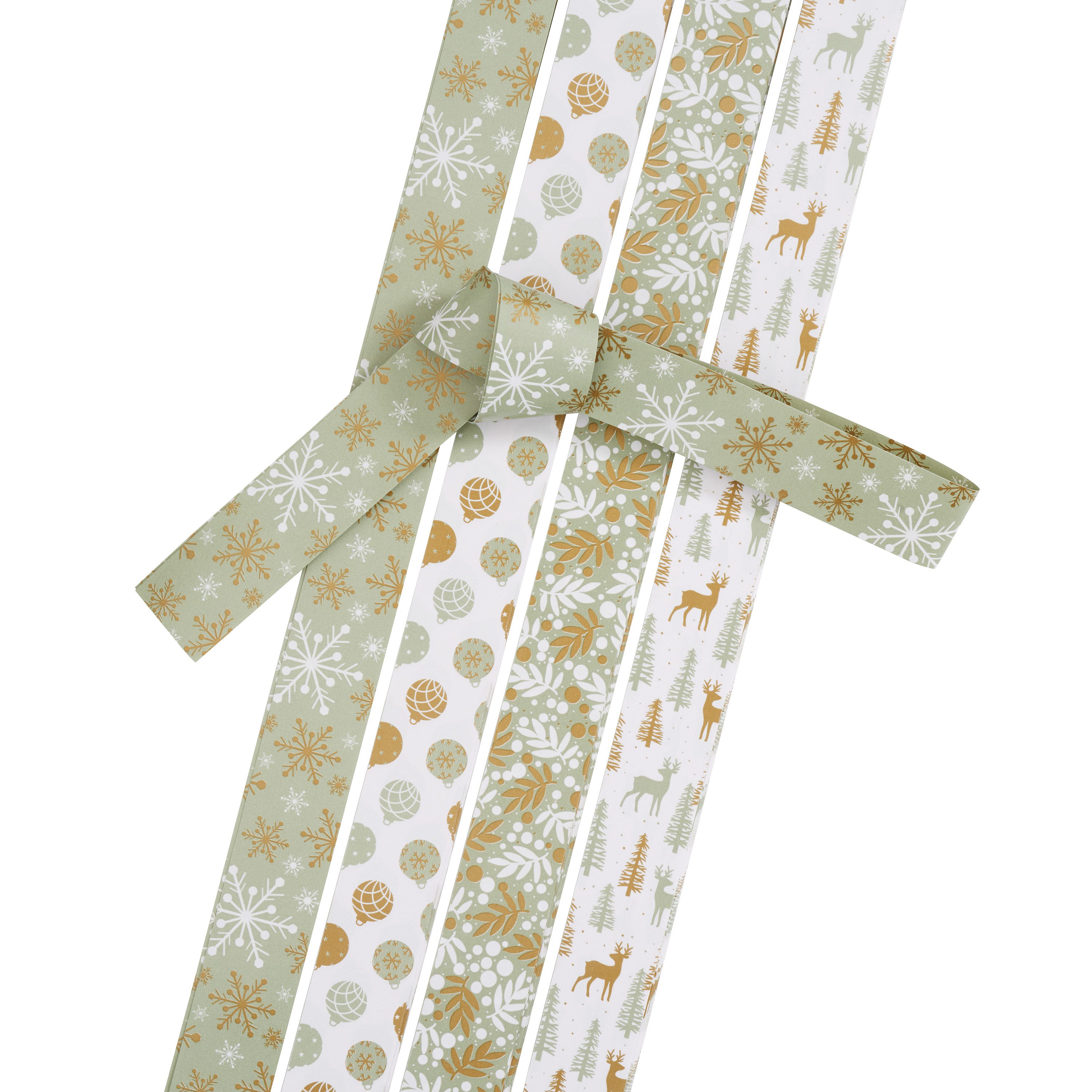 Gebrüder Bertels Papiersterne Papierstreifen, 15 mm, 48 Streifen