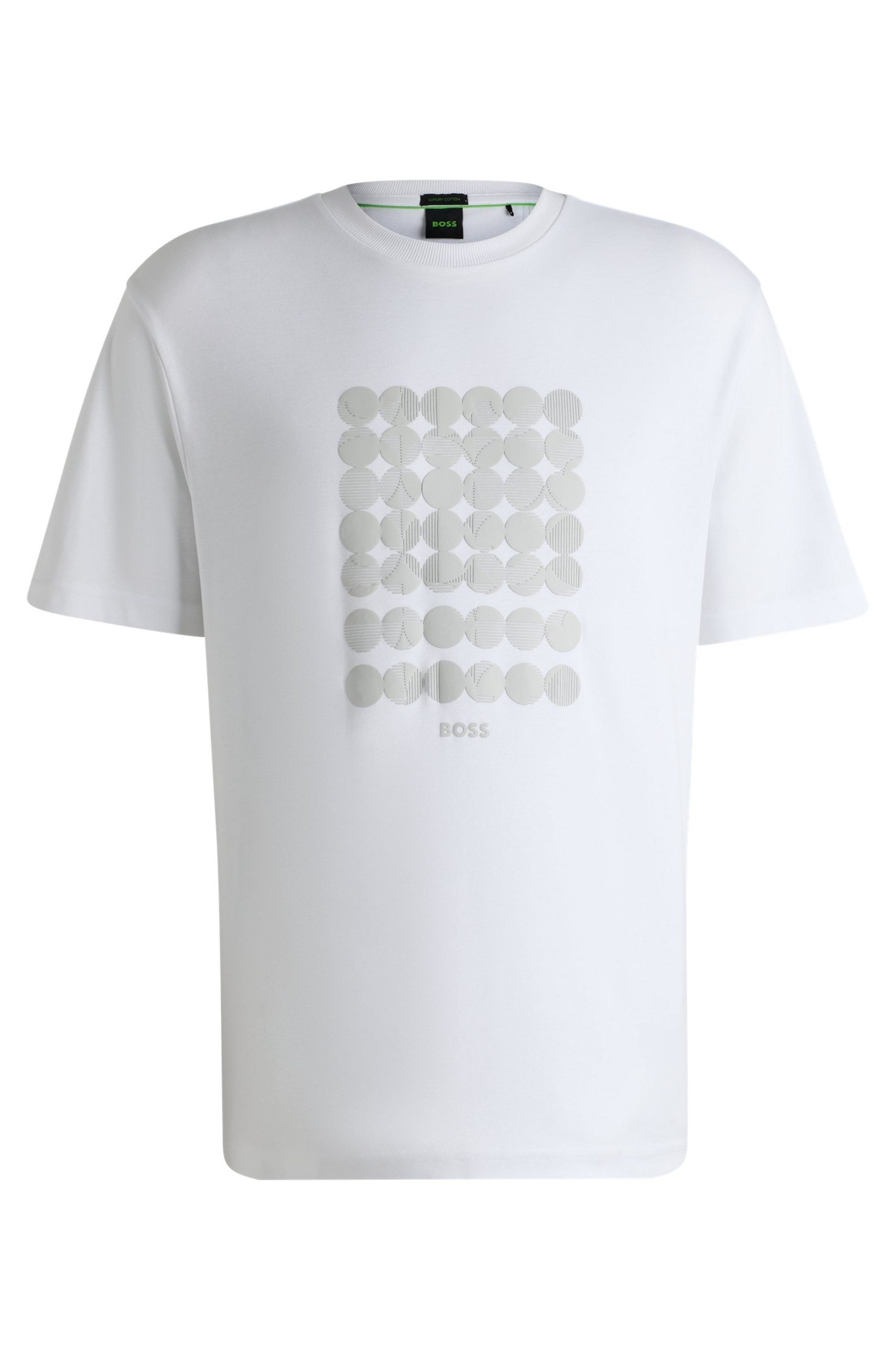 Kurzarmshirt Tee Print Striped C 10270235 0