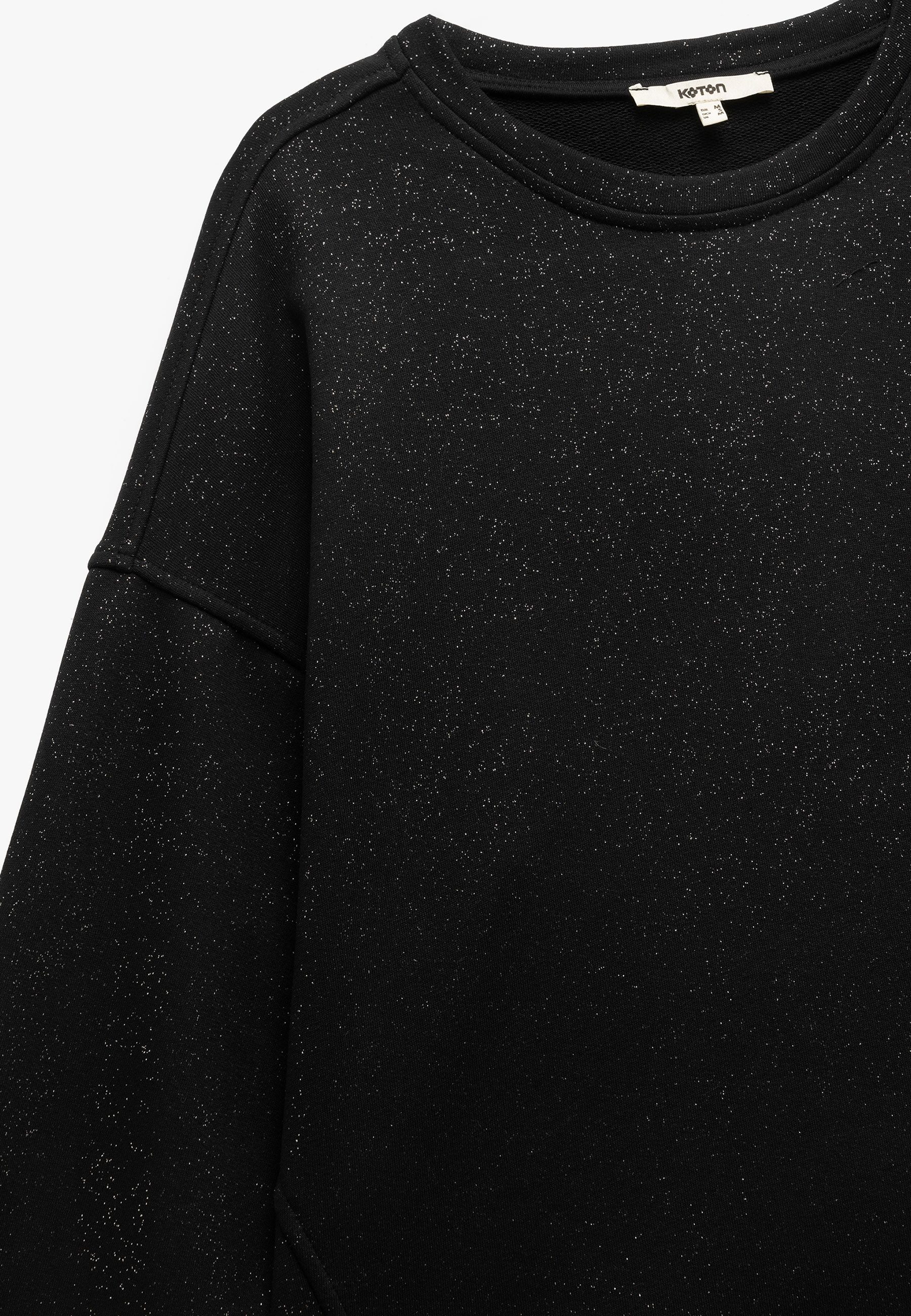 Koton Sweatshirt Rundhalsausschnitt Mit Stoffdetail Sweatshirt