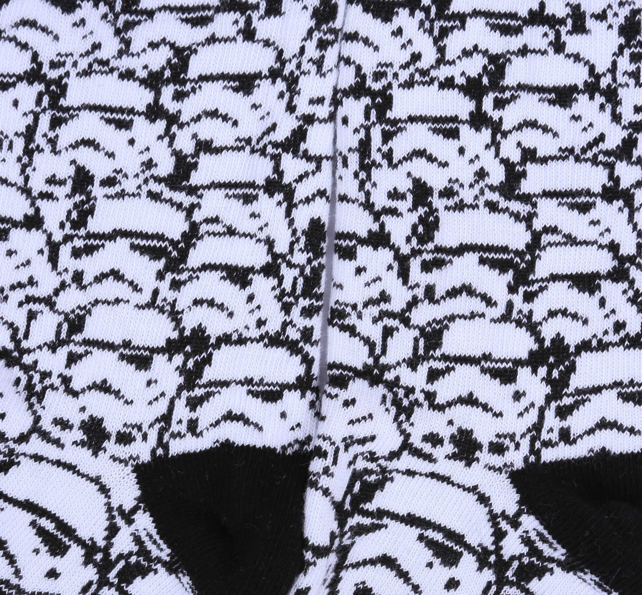 Star Wars Haussocken Schwarz-weiße STAR WARS DISNEY - Socken 26.5/30.5 EU